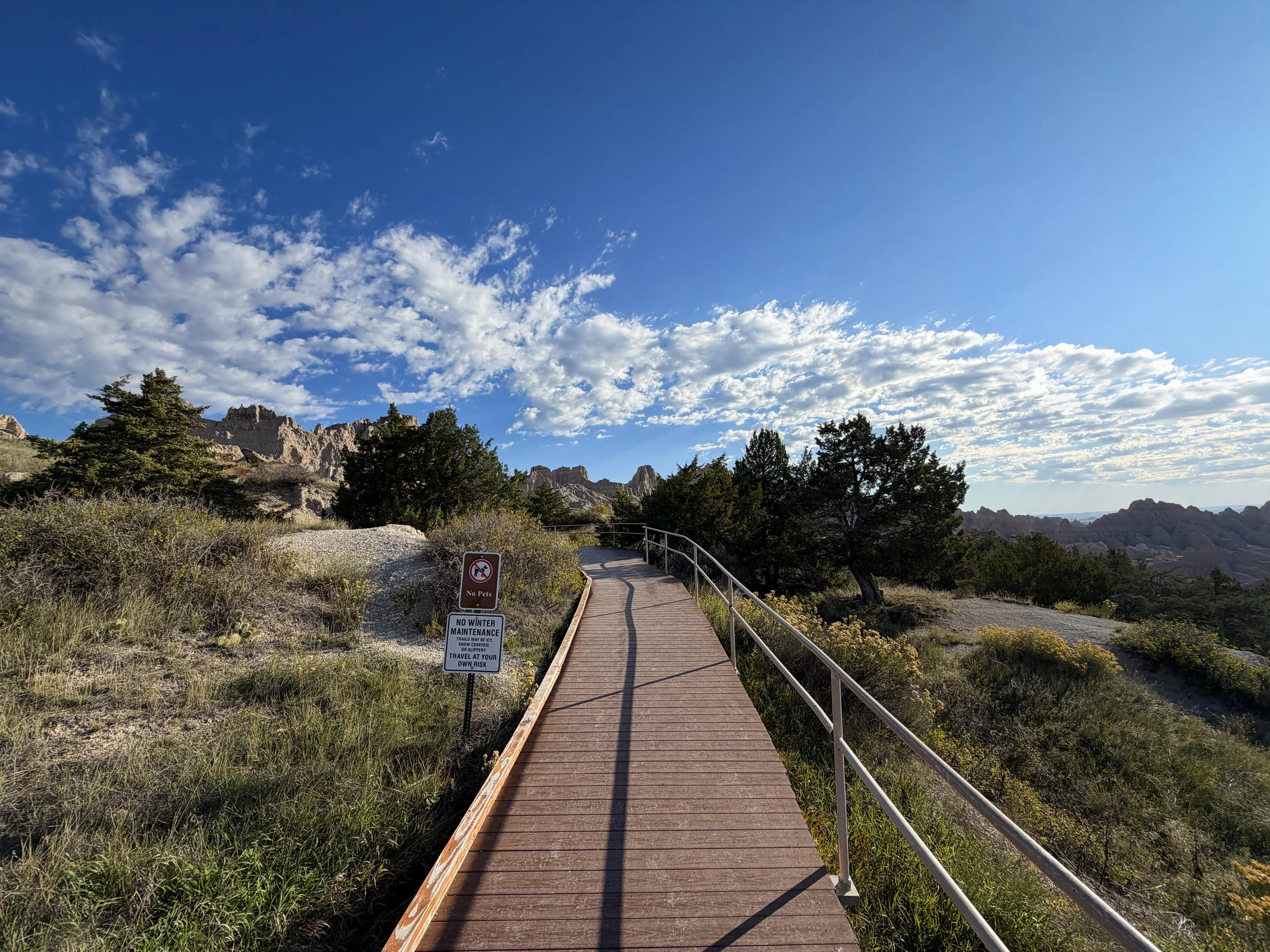 Cliff Shelf Nature Trail Badlands National Park South Dakota
