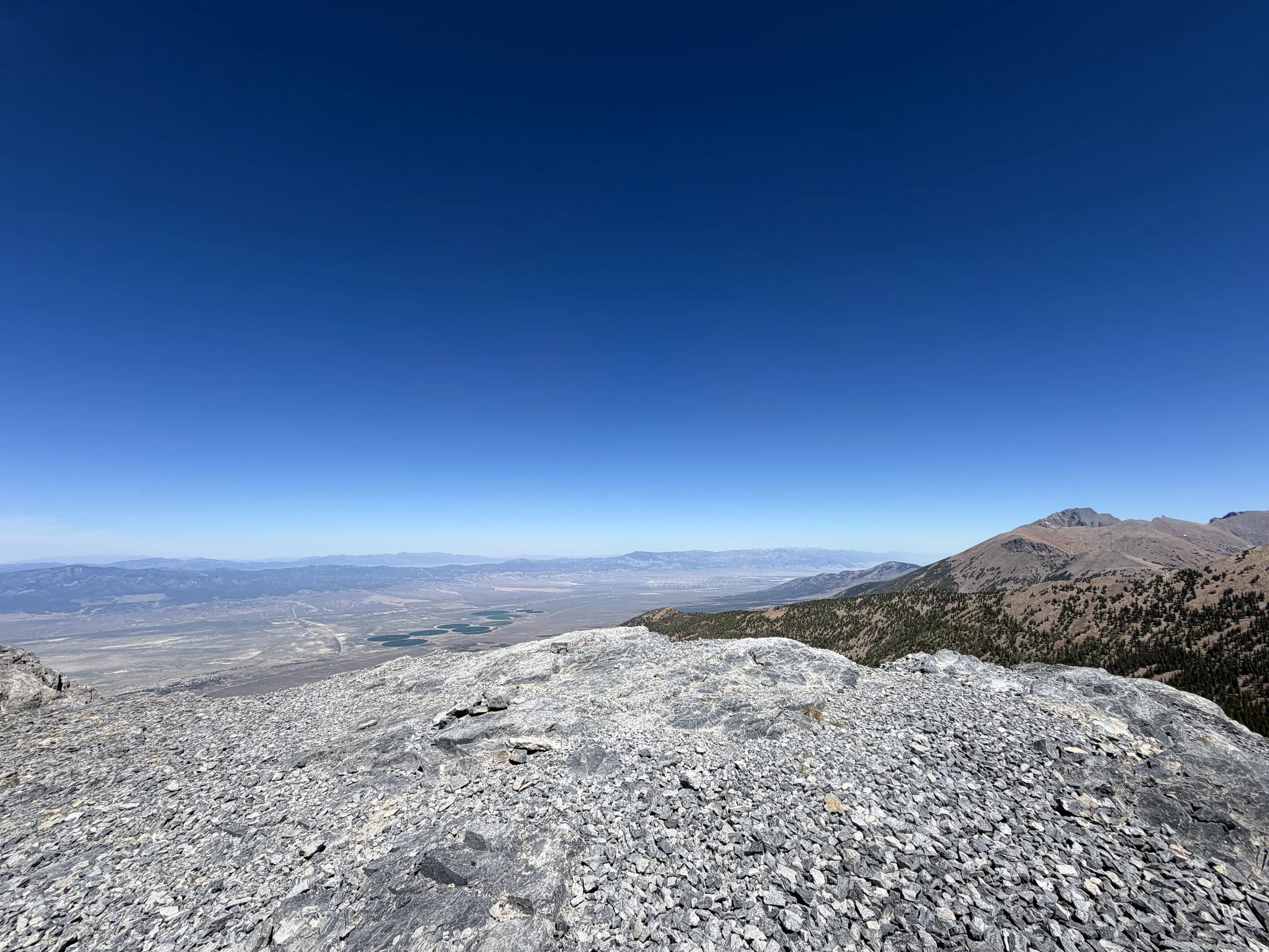 Mount Washington Highland Ridge Route Great Basin National Park Nevada
