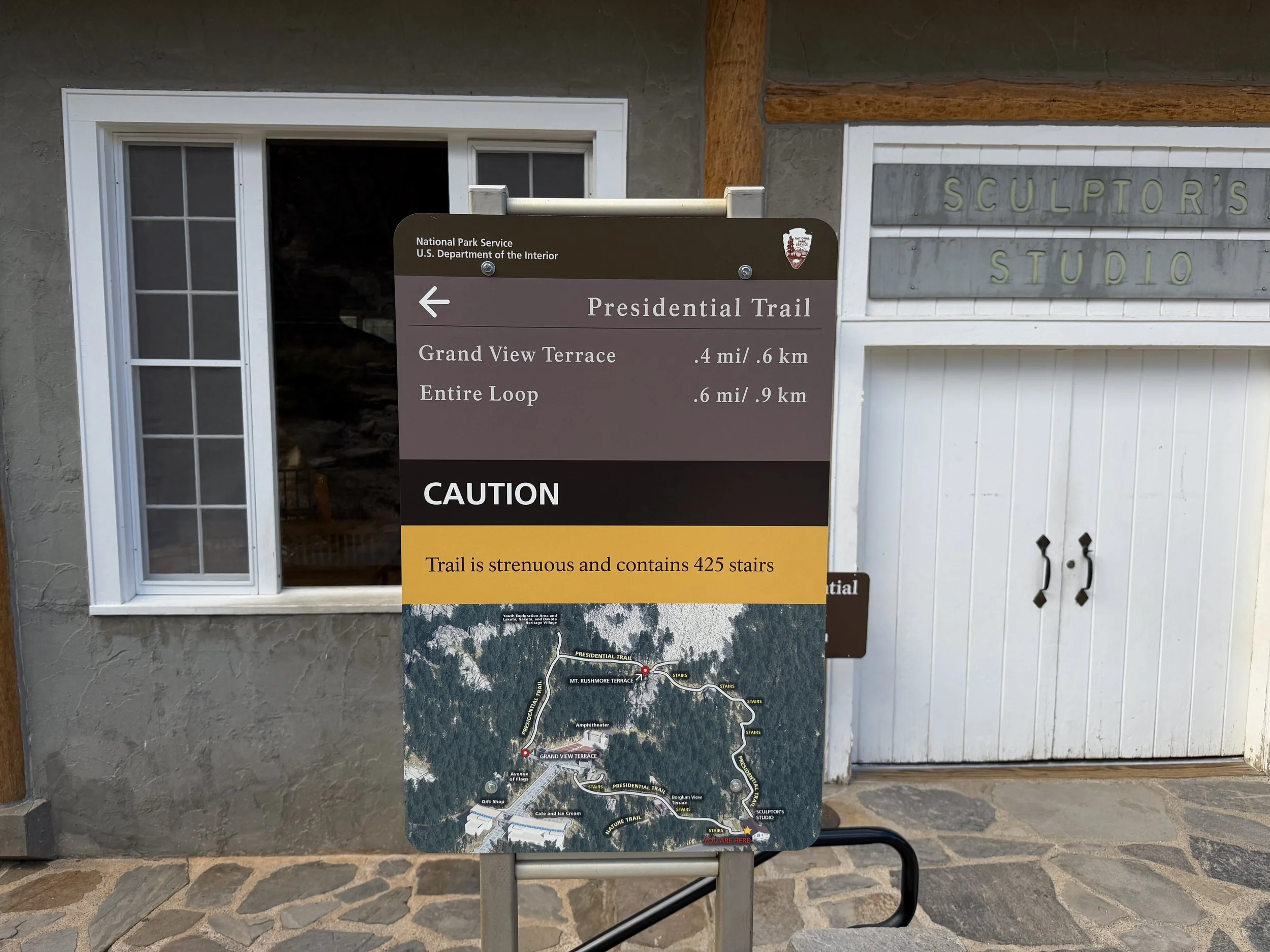 Presidential Trail Mount Rushmore National Memorial Black Hills South Dakota