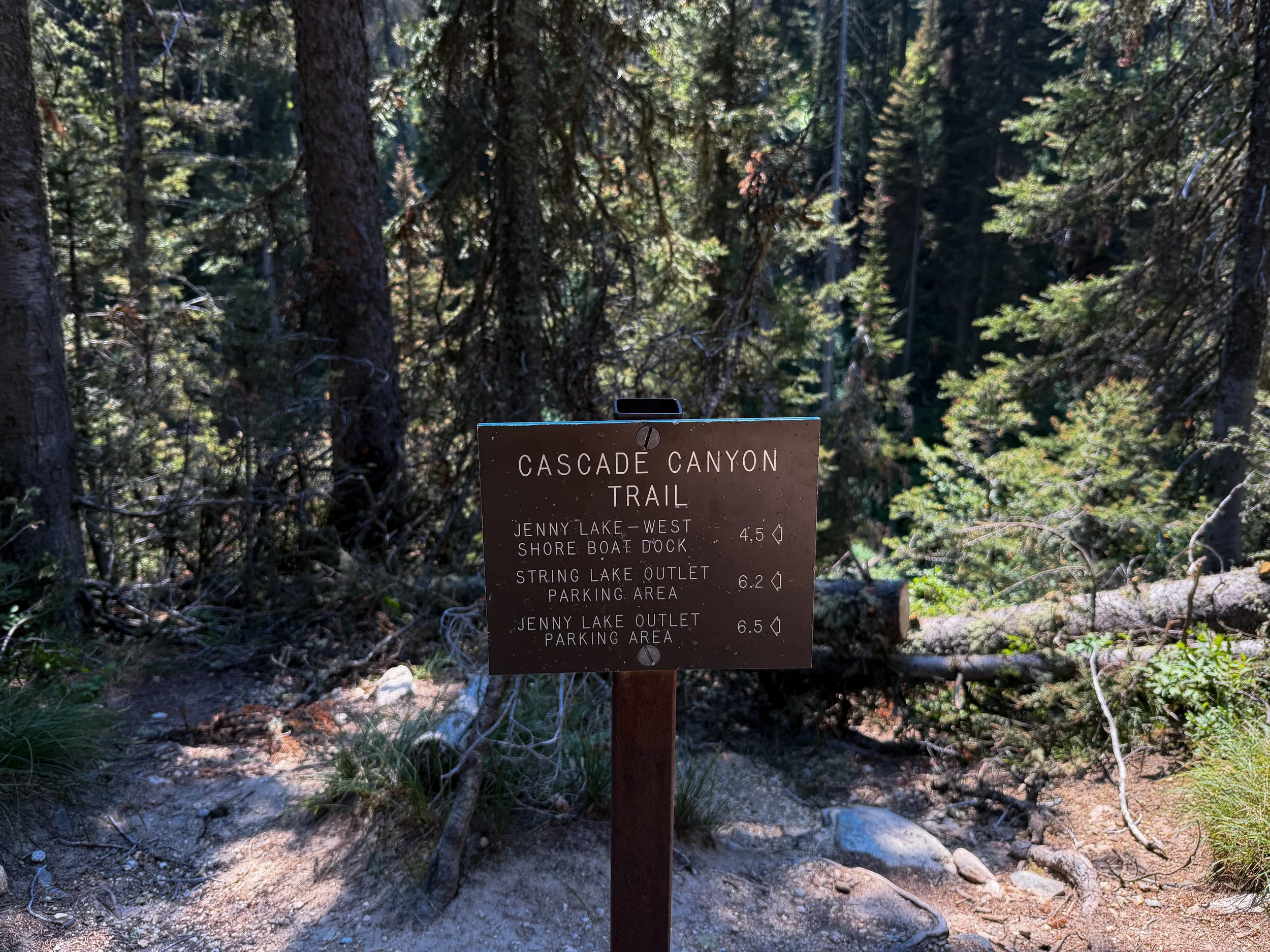 Cascade Canyon Trail to Teton Crest Trail Grand Teton National Park Wyoming