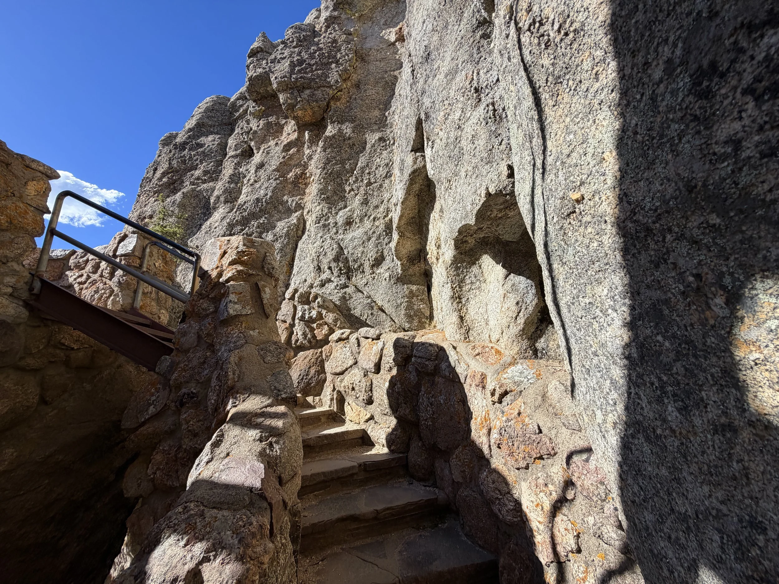 Black Elk Peak Trail Harney Peak Fire Lookout Black Hills South Dakota