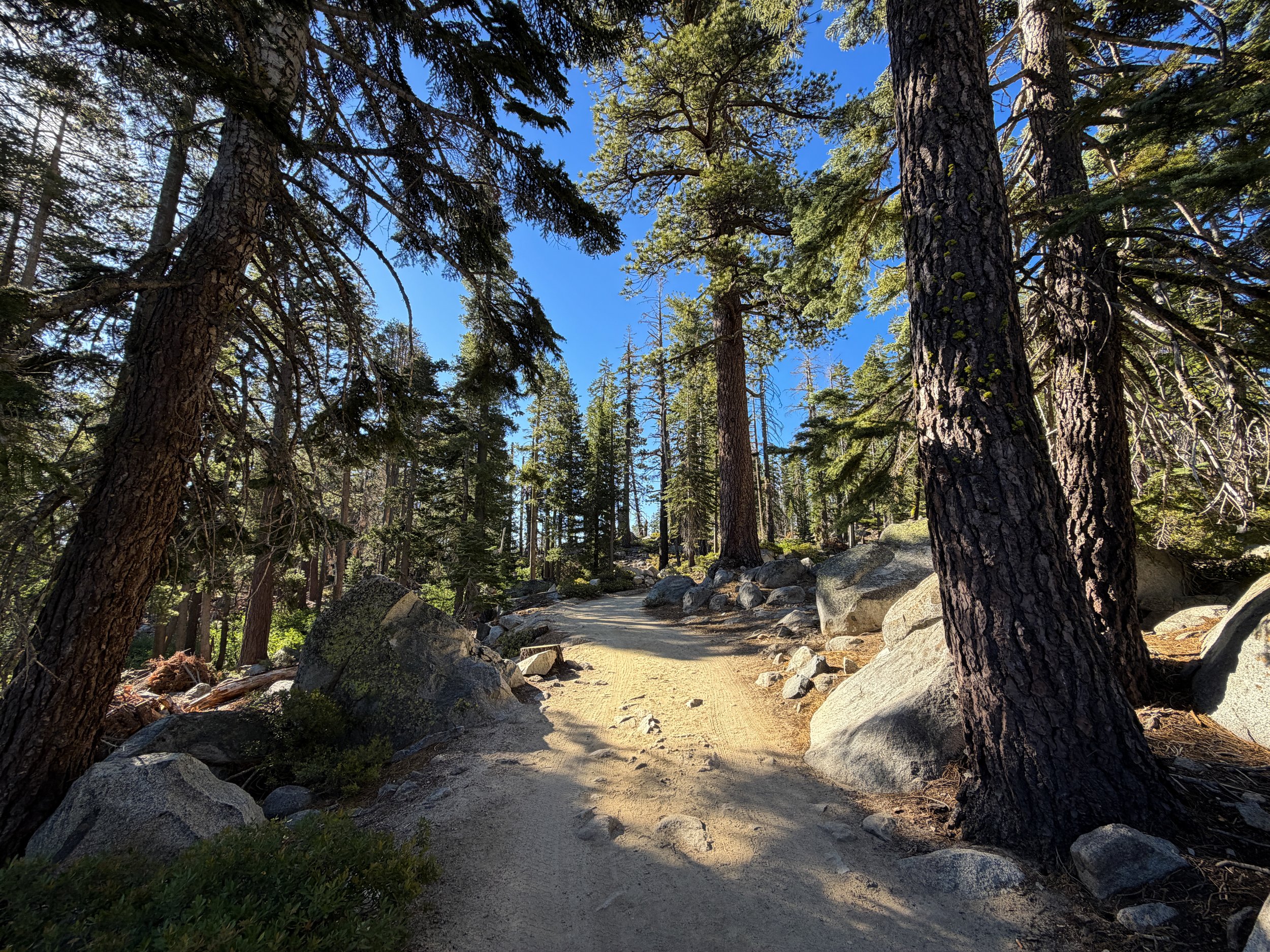 Angora Lakes Trail Lake Tahoe California