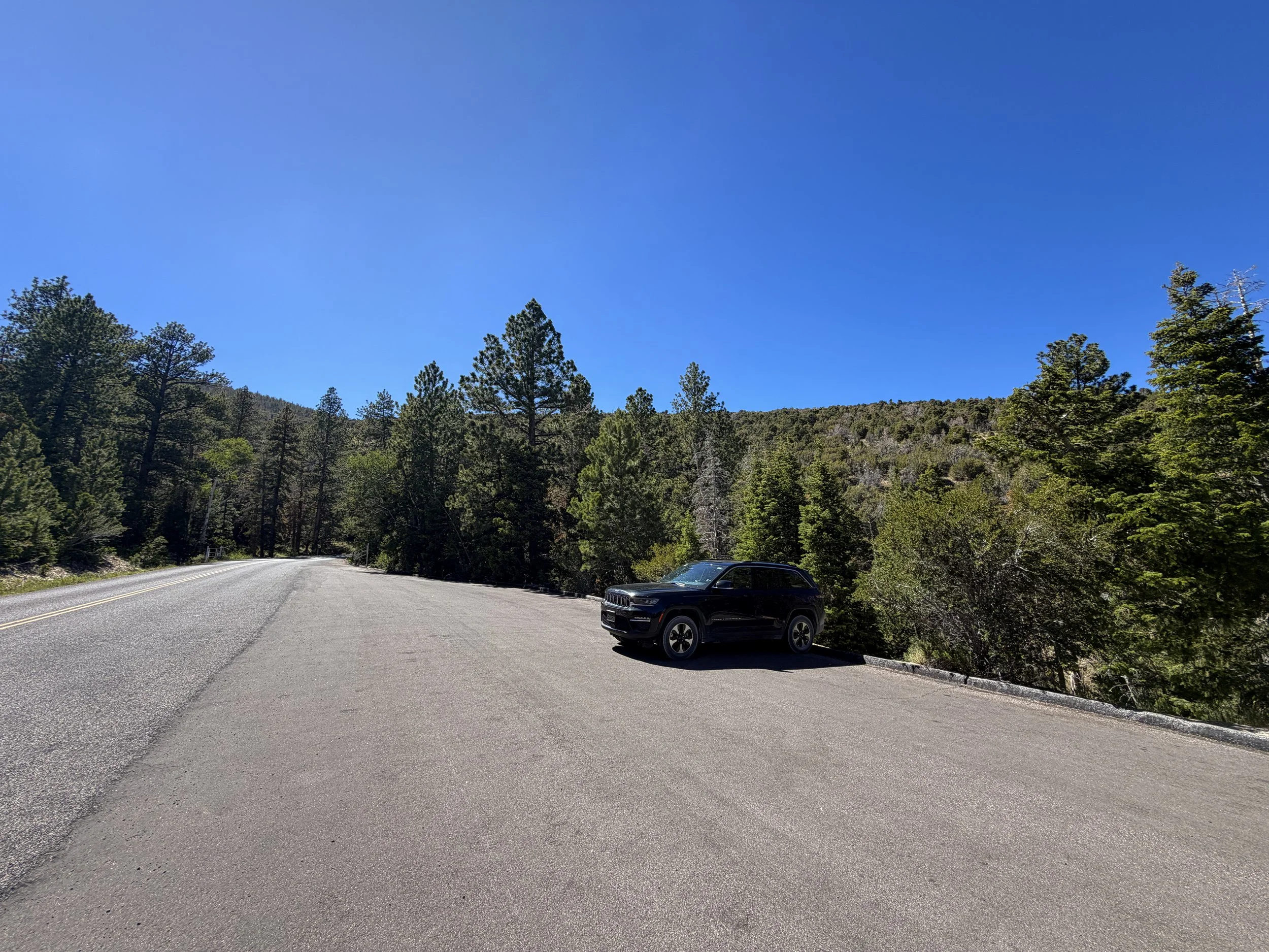 Osceola Ditch Trailhead Parking Great Basin National Park Nevada