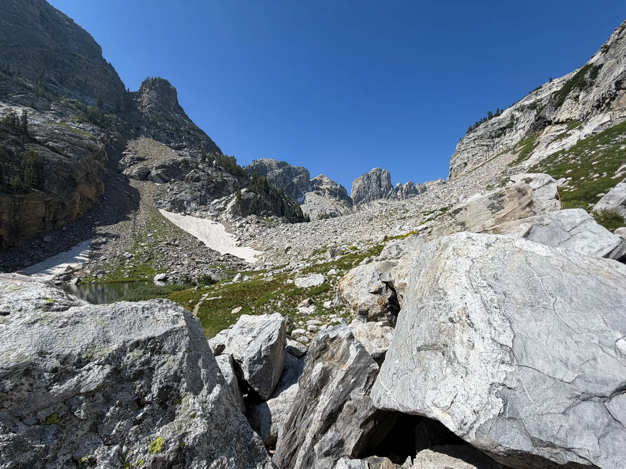 Lake of the Crags Trail Grand Teton National Park Wyoming
