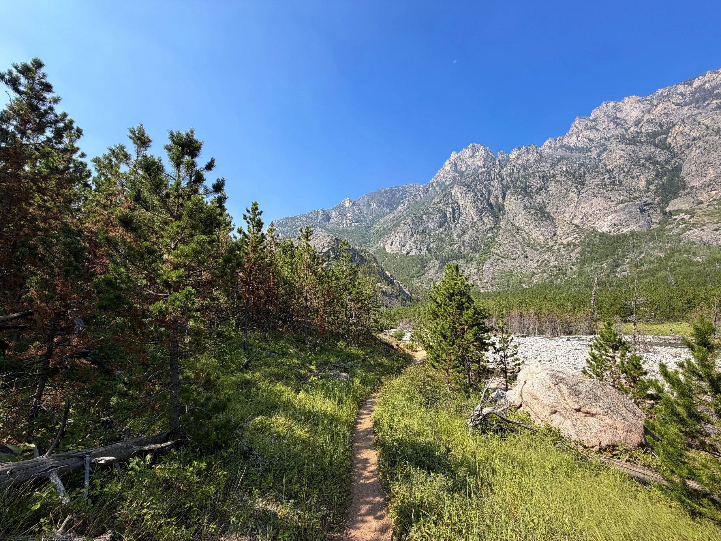 Beaten Path Trail Beartooth Mountains Montana