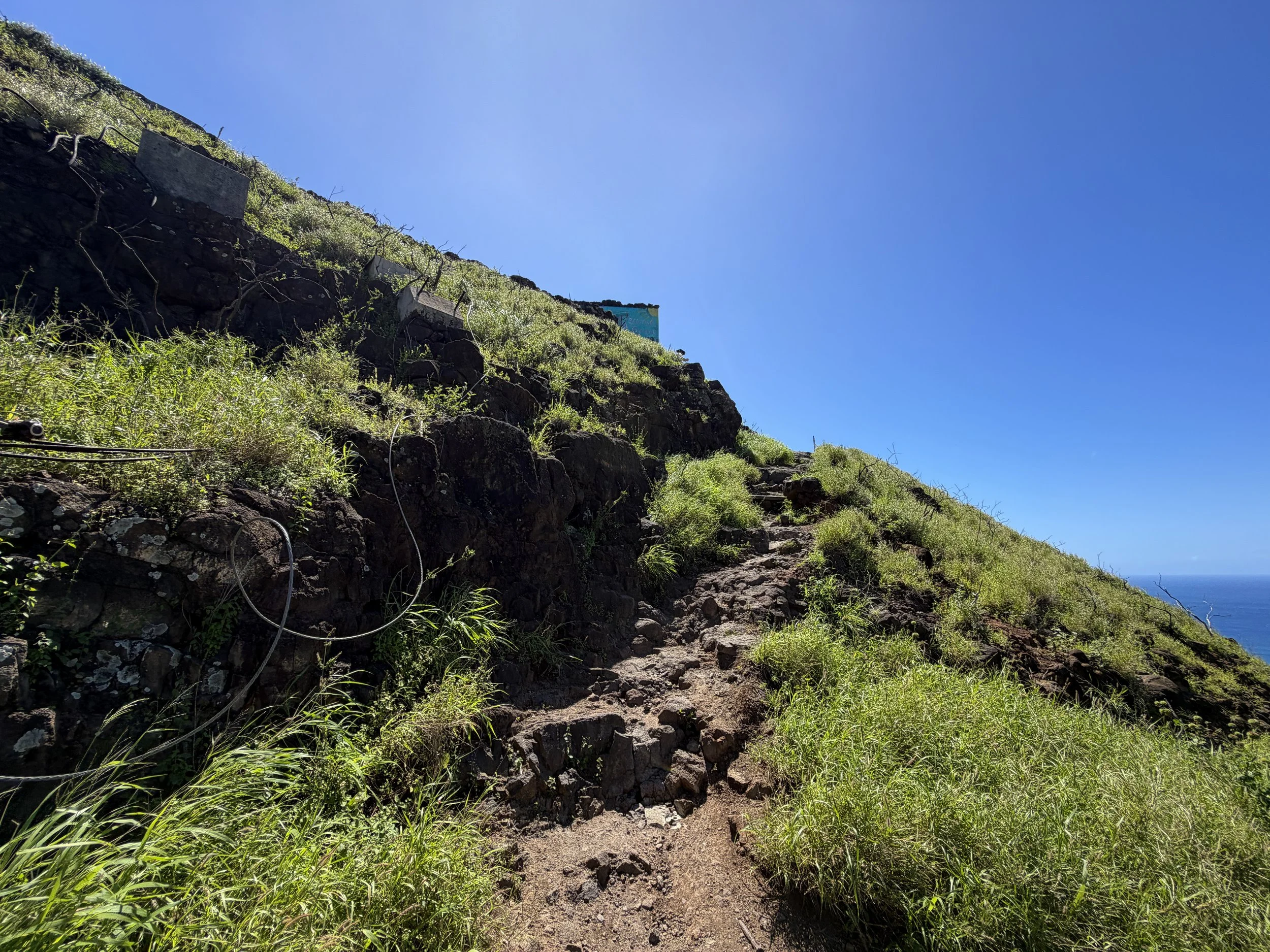 Puu O Hulu Trail to Pink Pillbox Oahu Hawaii