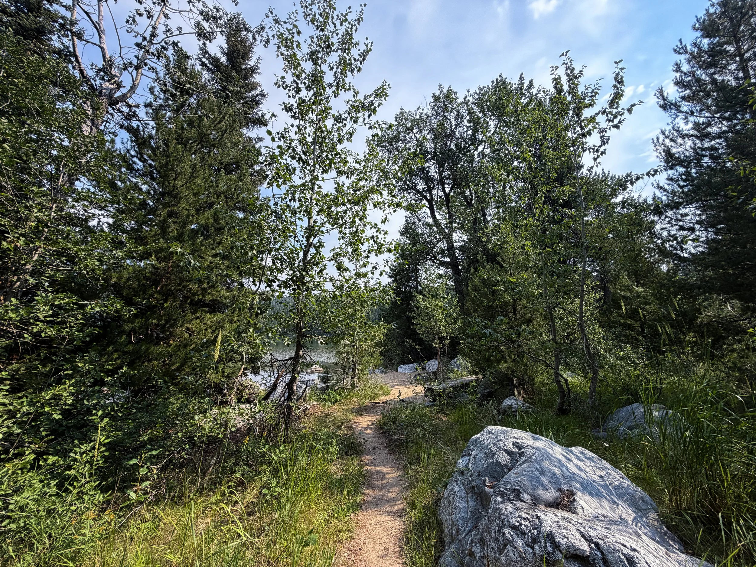 Boulder Ridge Trail Grand Teton National Park Wyoming
