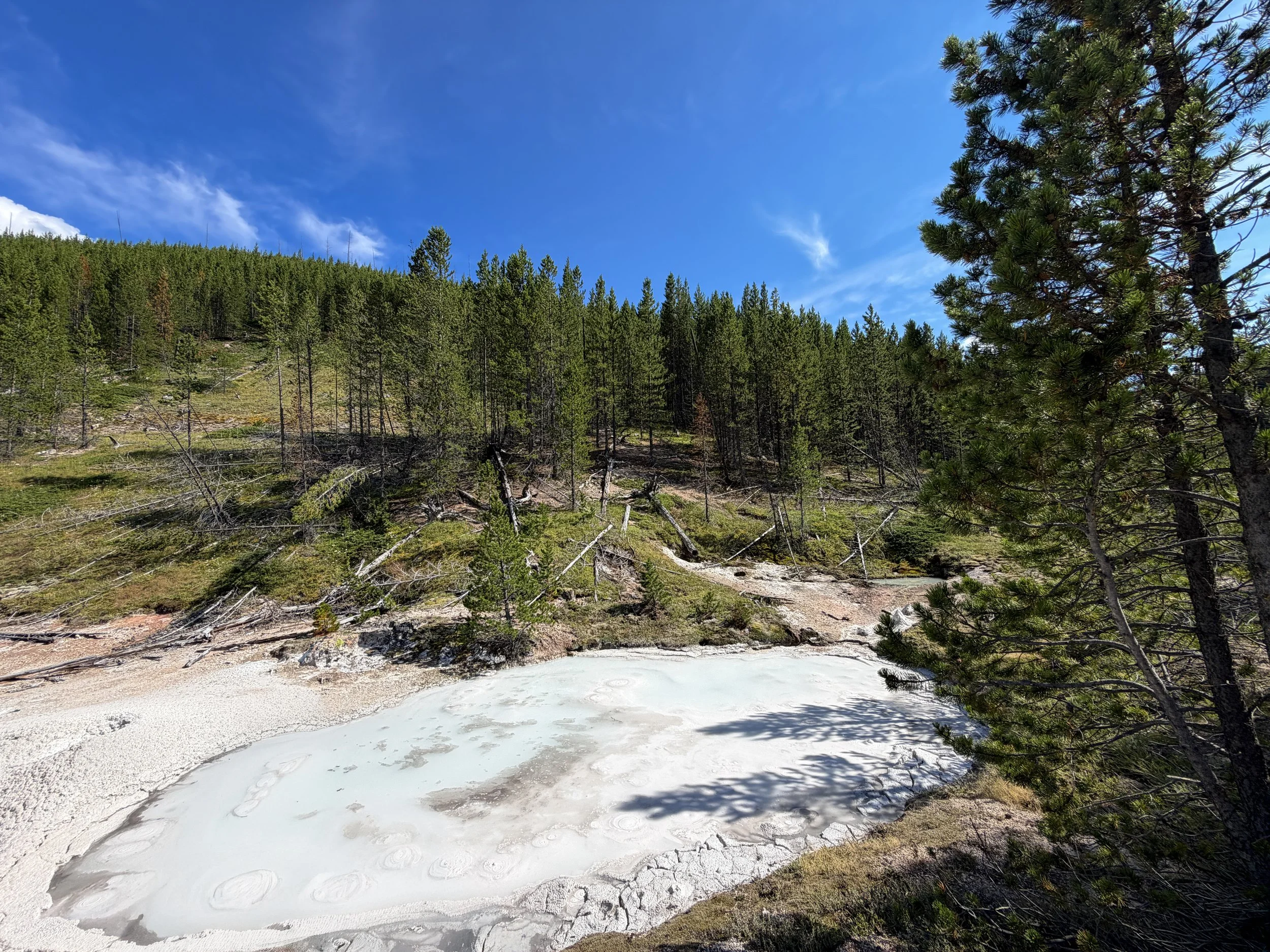 Artists Paintpots Trail Yellowstone National Park Wyoming