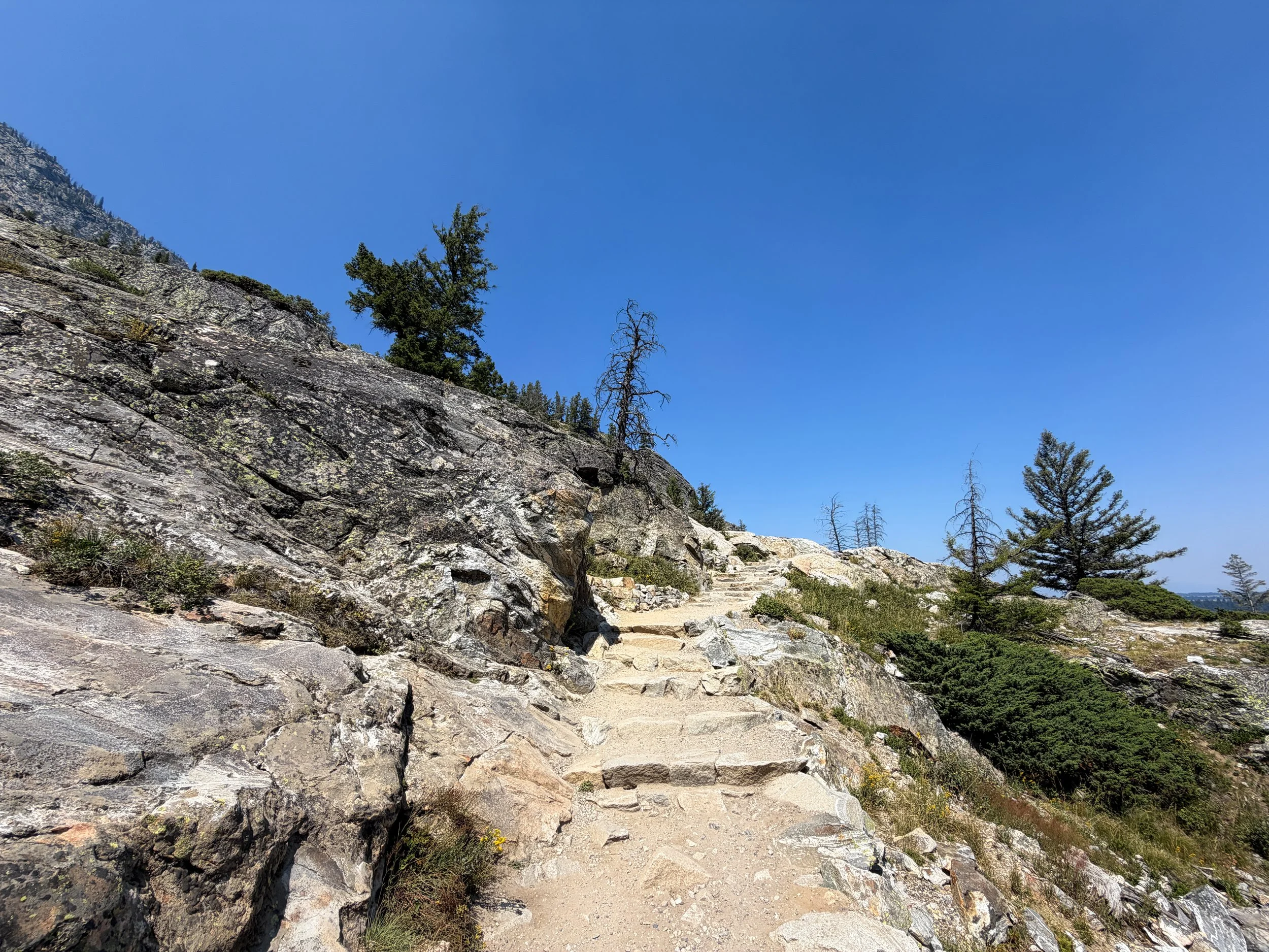 Inspiration Point Trail Grand Teton National Park Wyoming