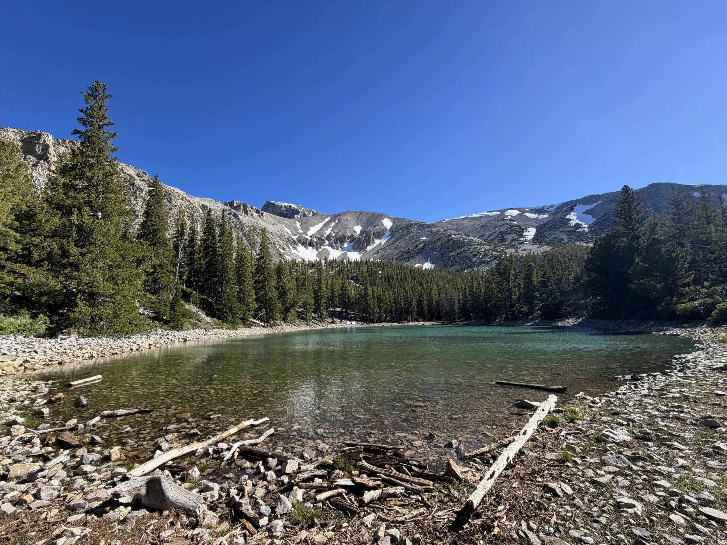 Teresa Lake Alpine Lakes Loop Trail Great Basin National Park Nevada