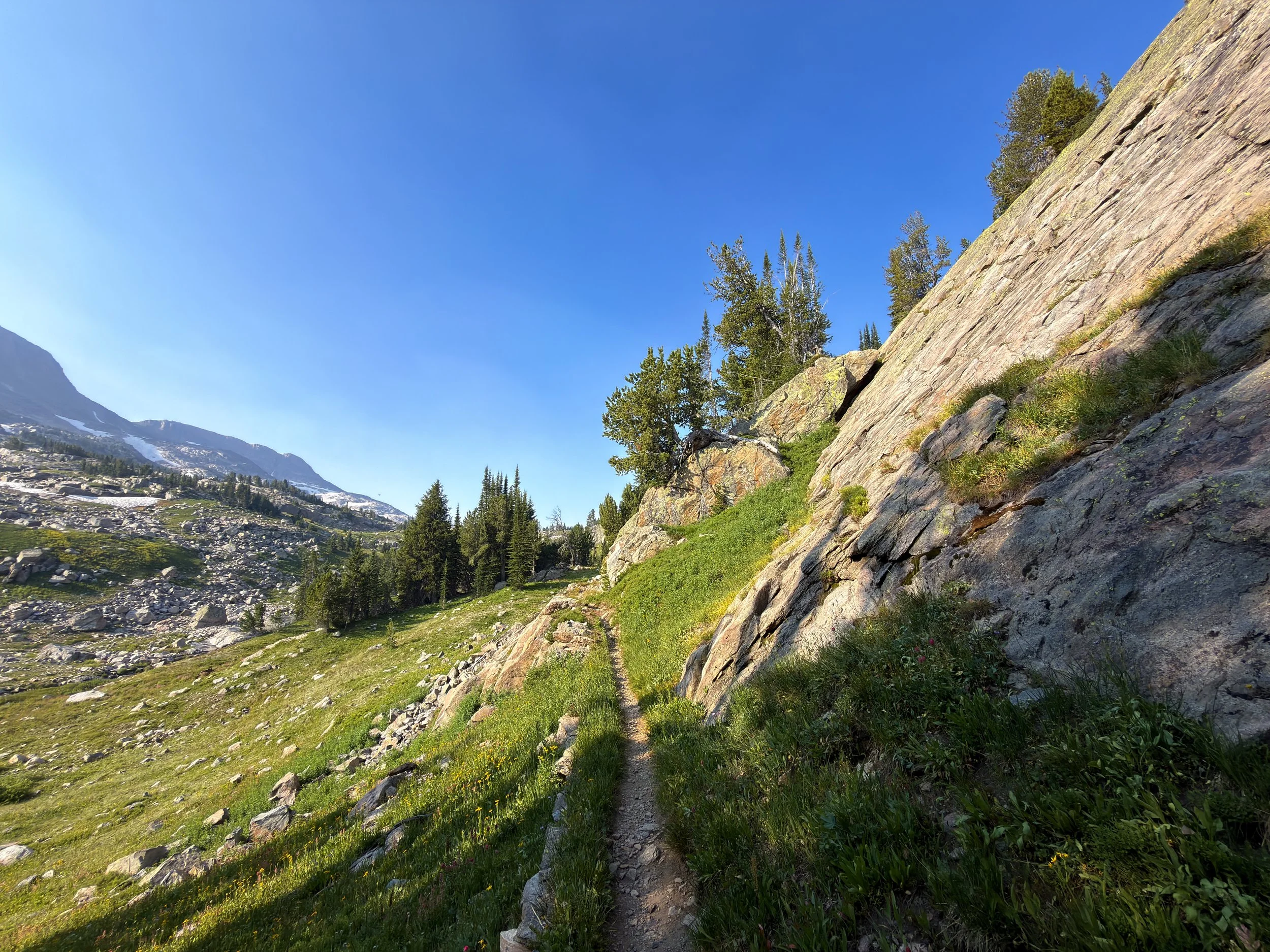 Beaten Path Hike Beartooth Mountains Montana