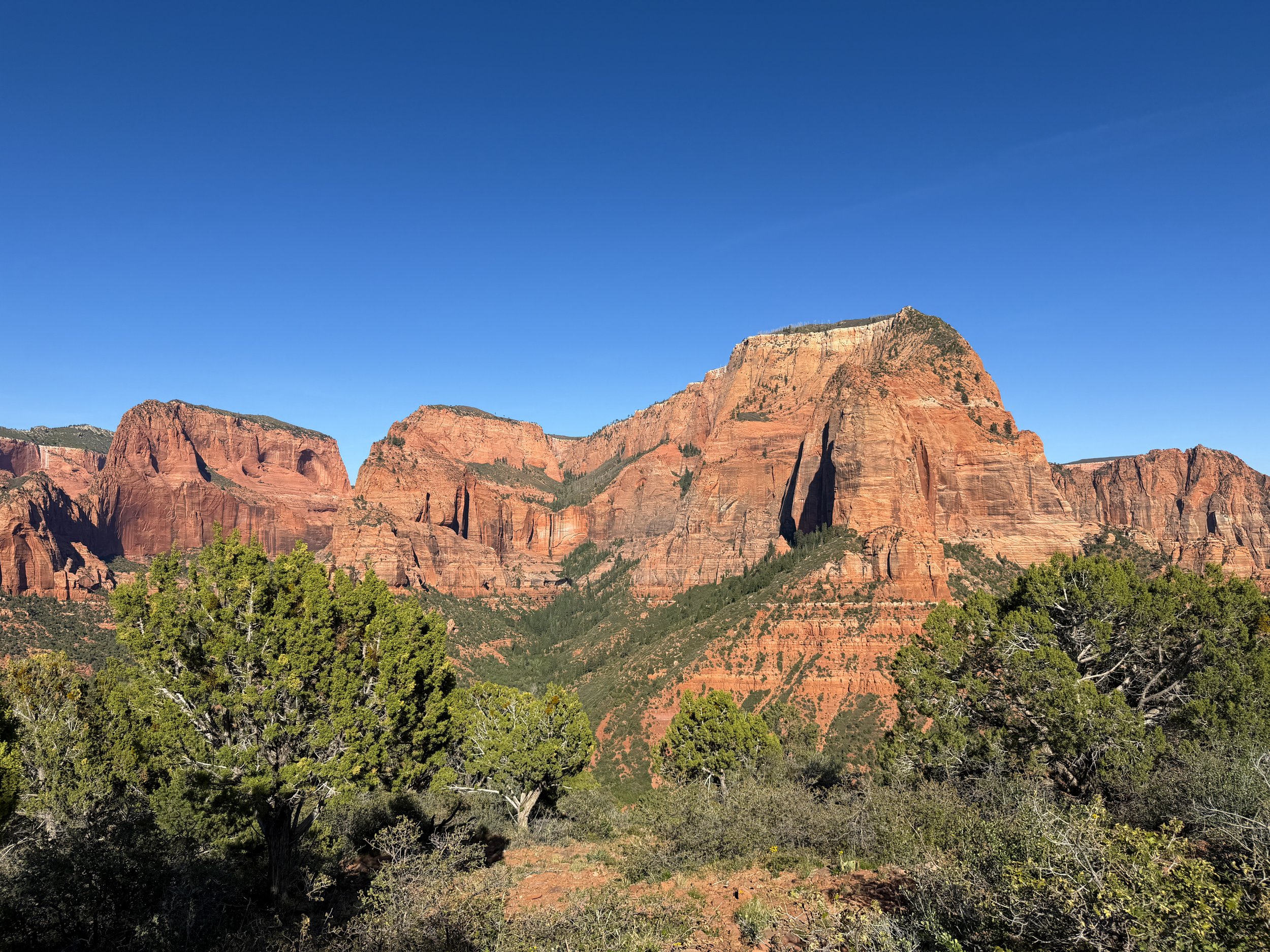 Timber Creek Overlook Trail Zion National Park Utah