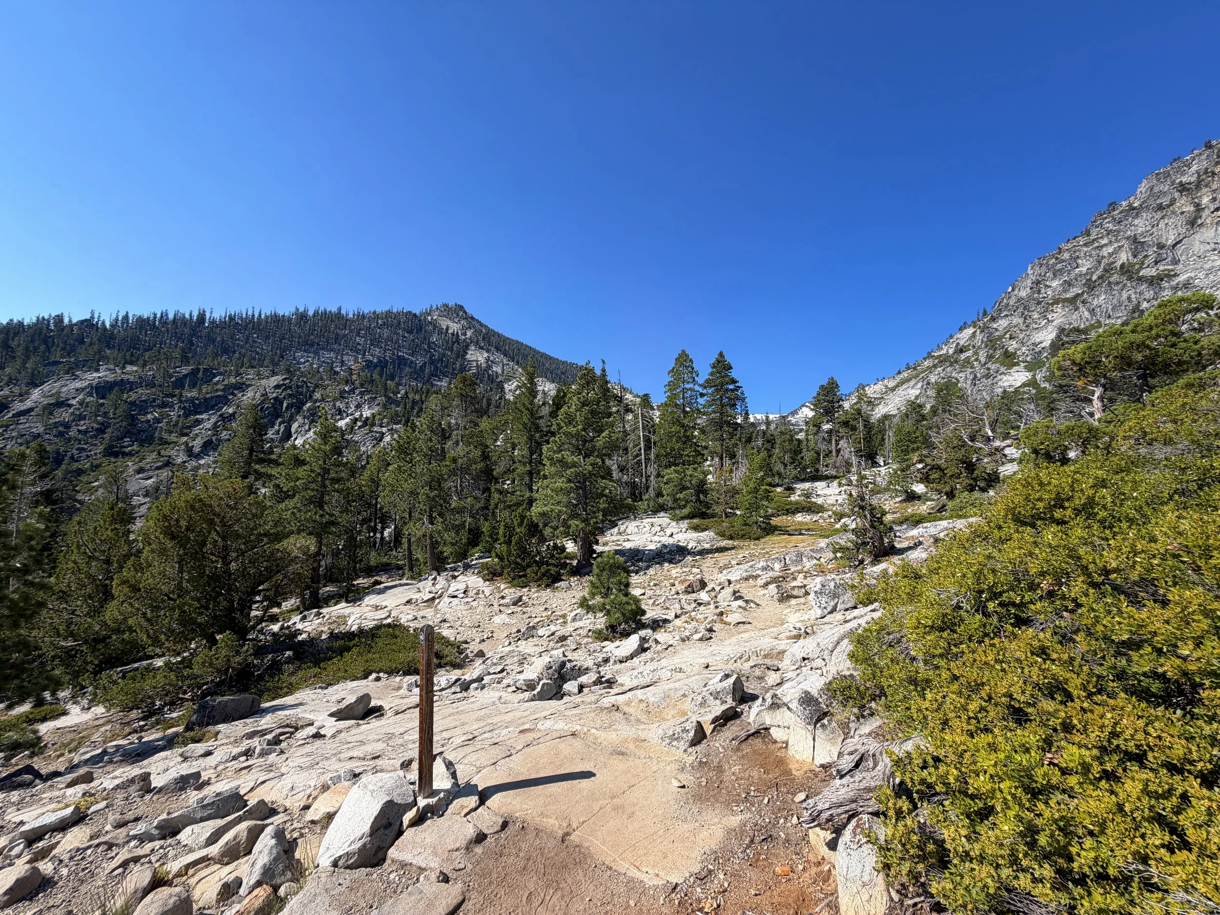 Cascade Falls Trail Lake Tahoe California