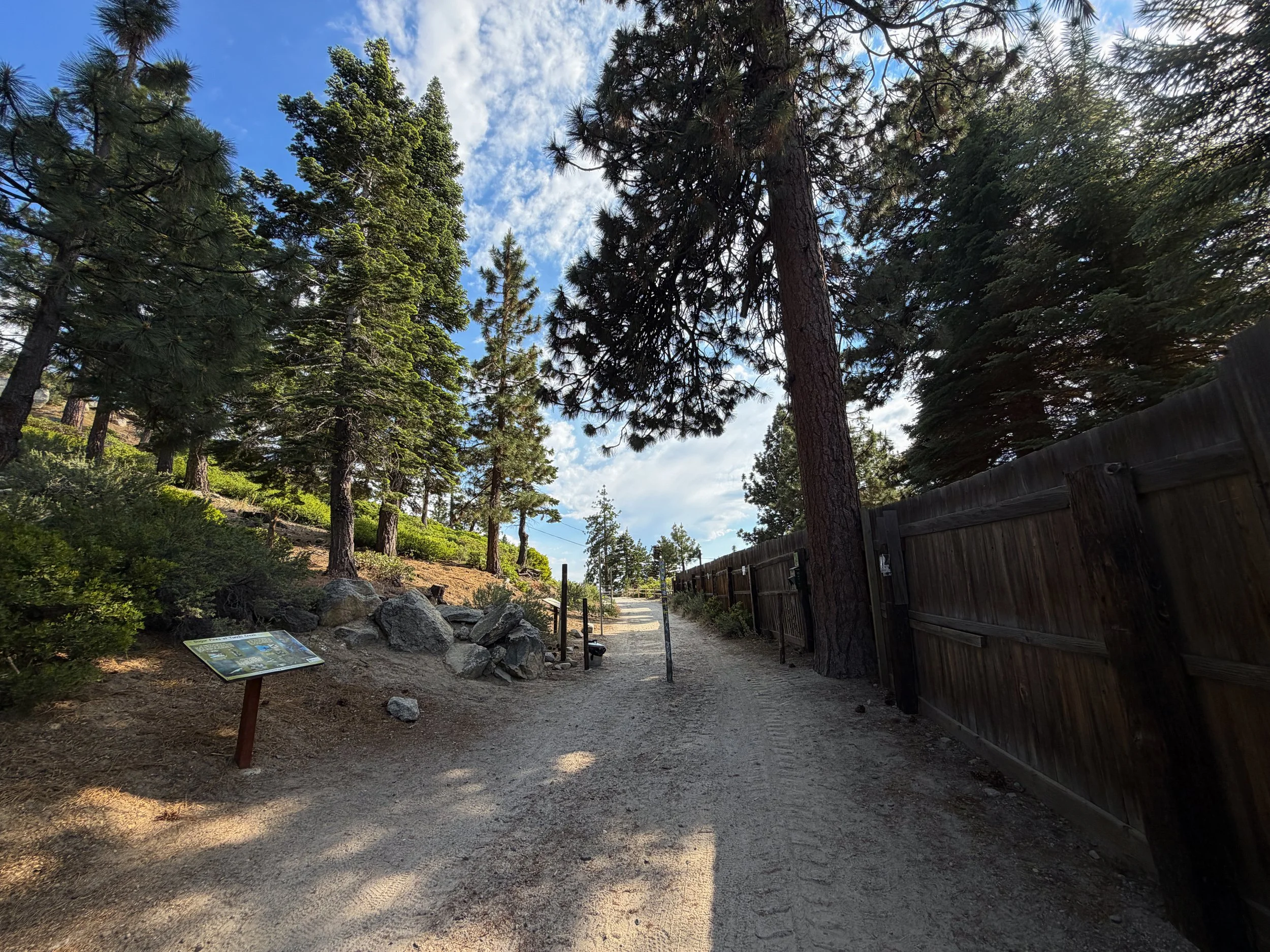 Monkey Rock Trailhead Lake Tahoe Nevada