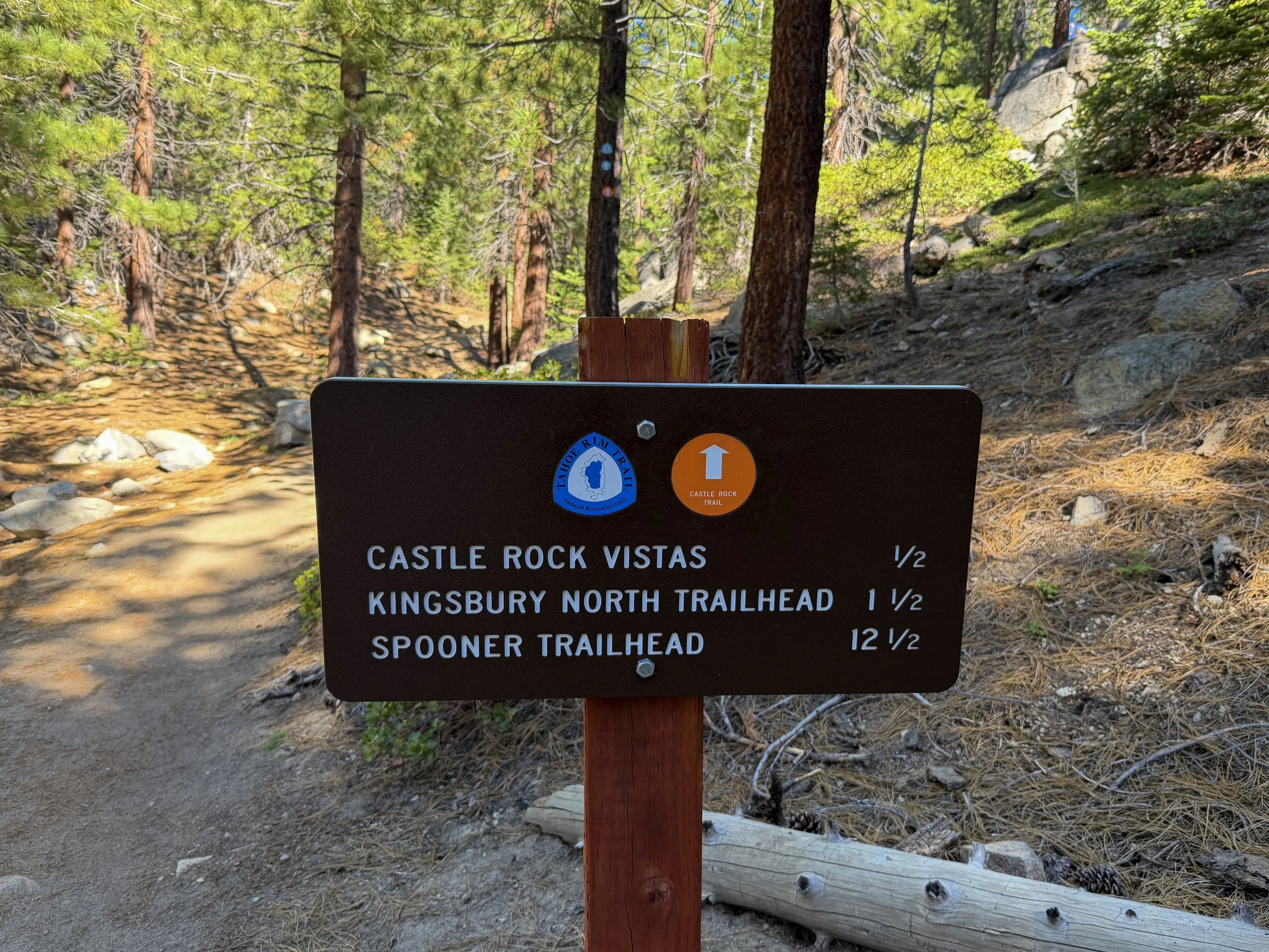 Castle Rock Trail Lake Tahoe Nevada