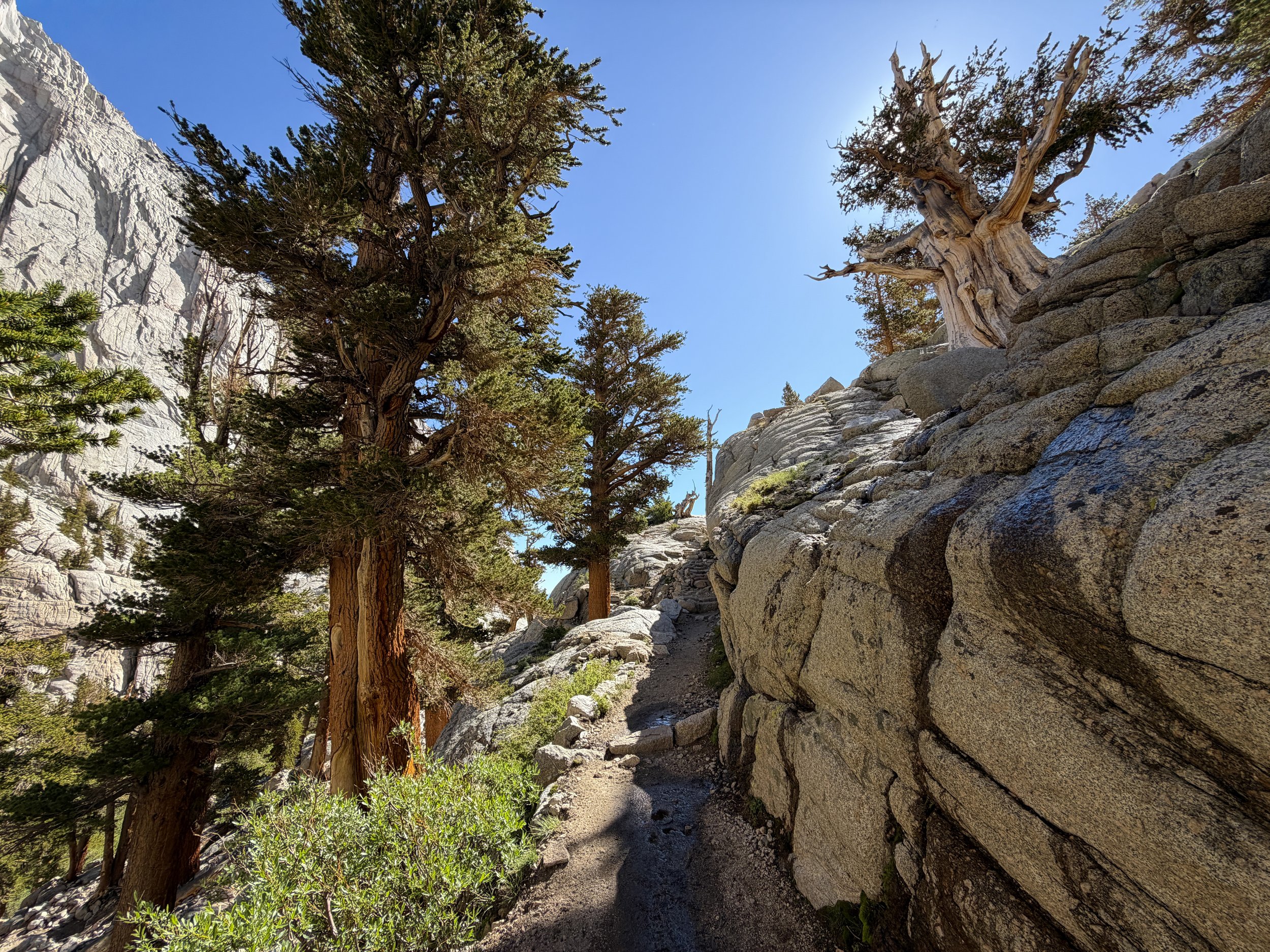Mount Whitney Trail Switchbacks Lone Pine California