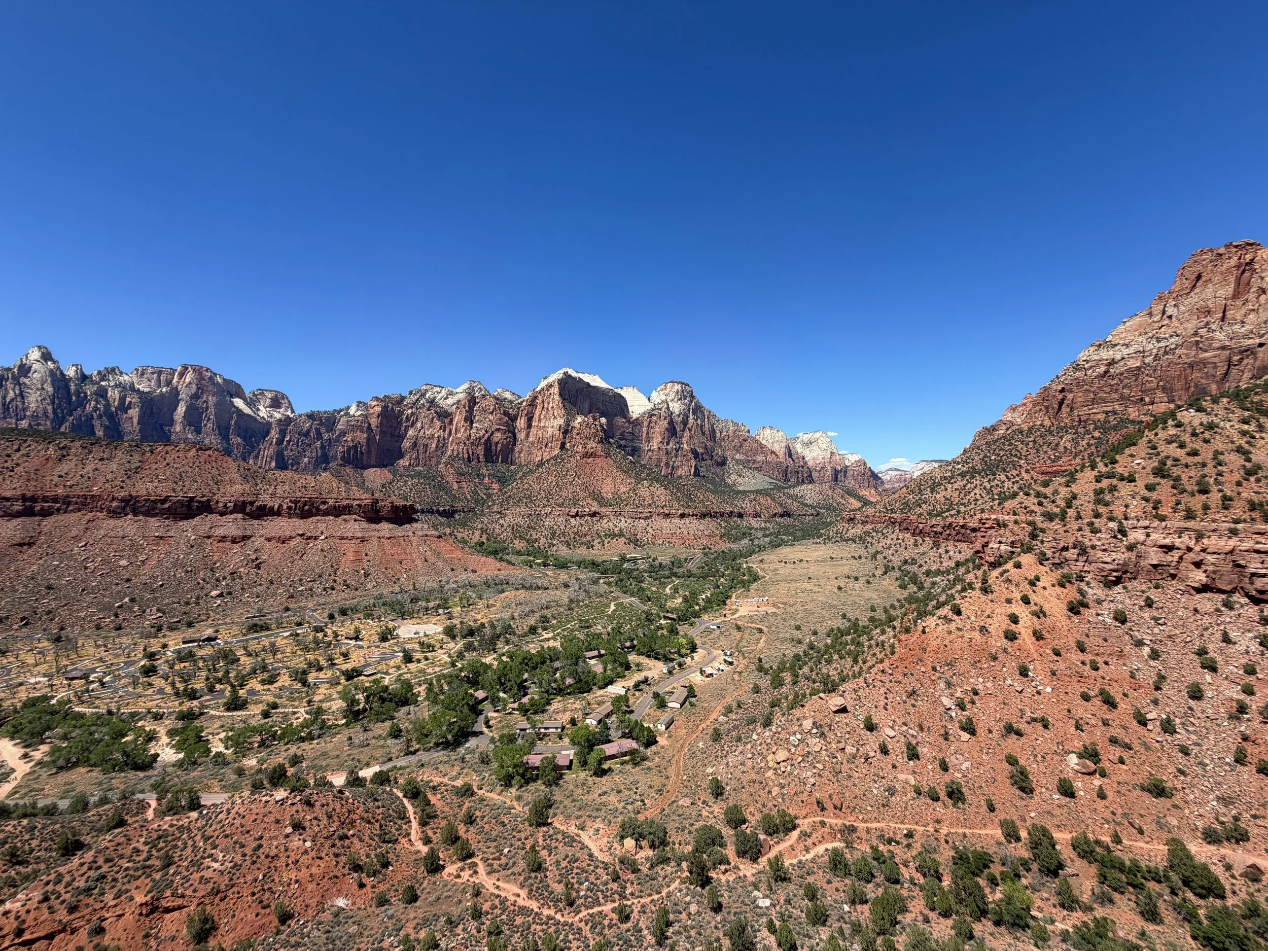 Watchman Overlook Zion National Park Utah
