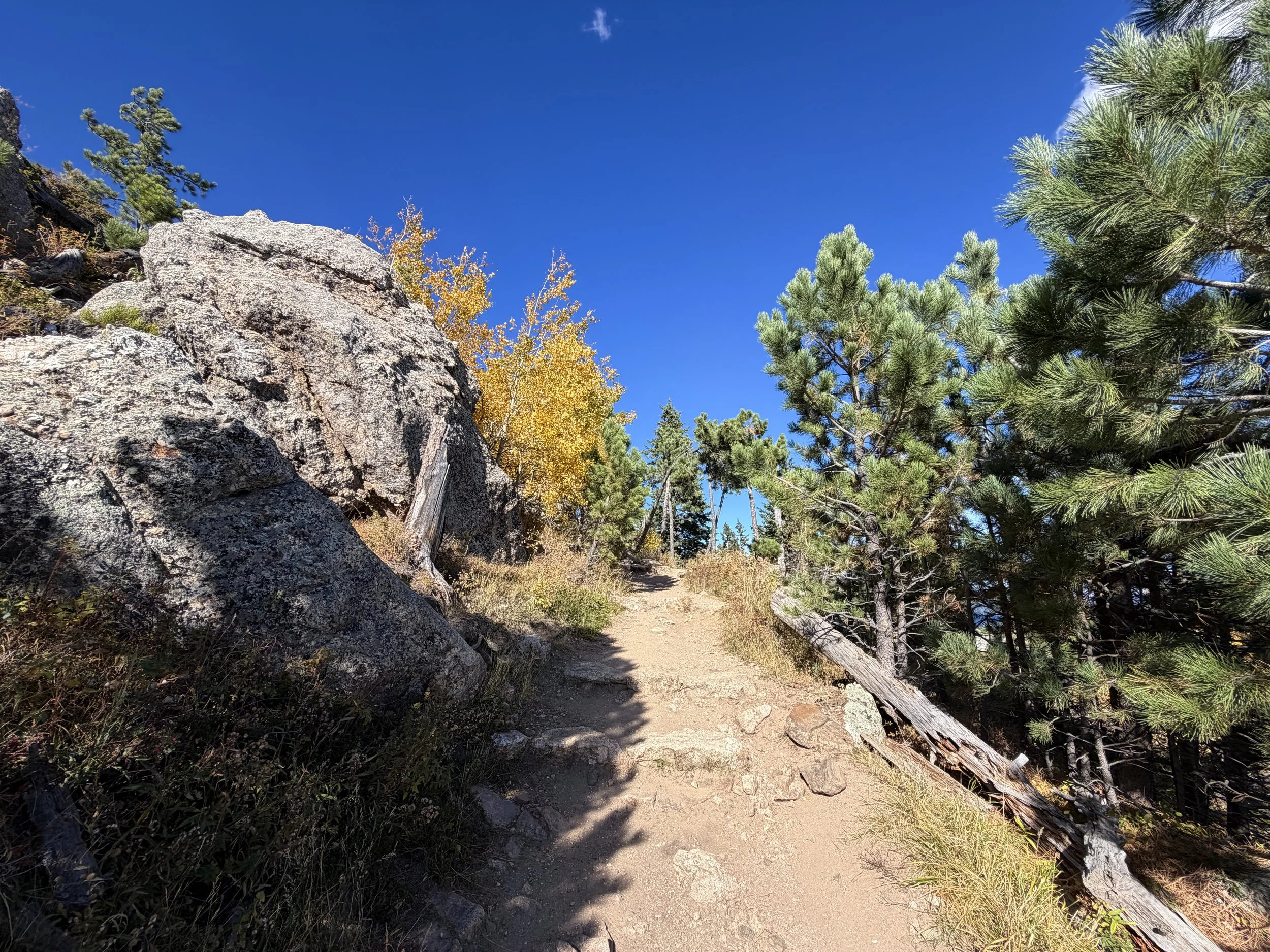 Black Elk Peak Trail to Harney Peak Lookout Black Hills South Dakota