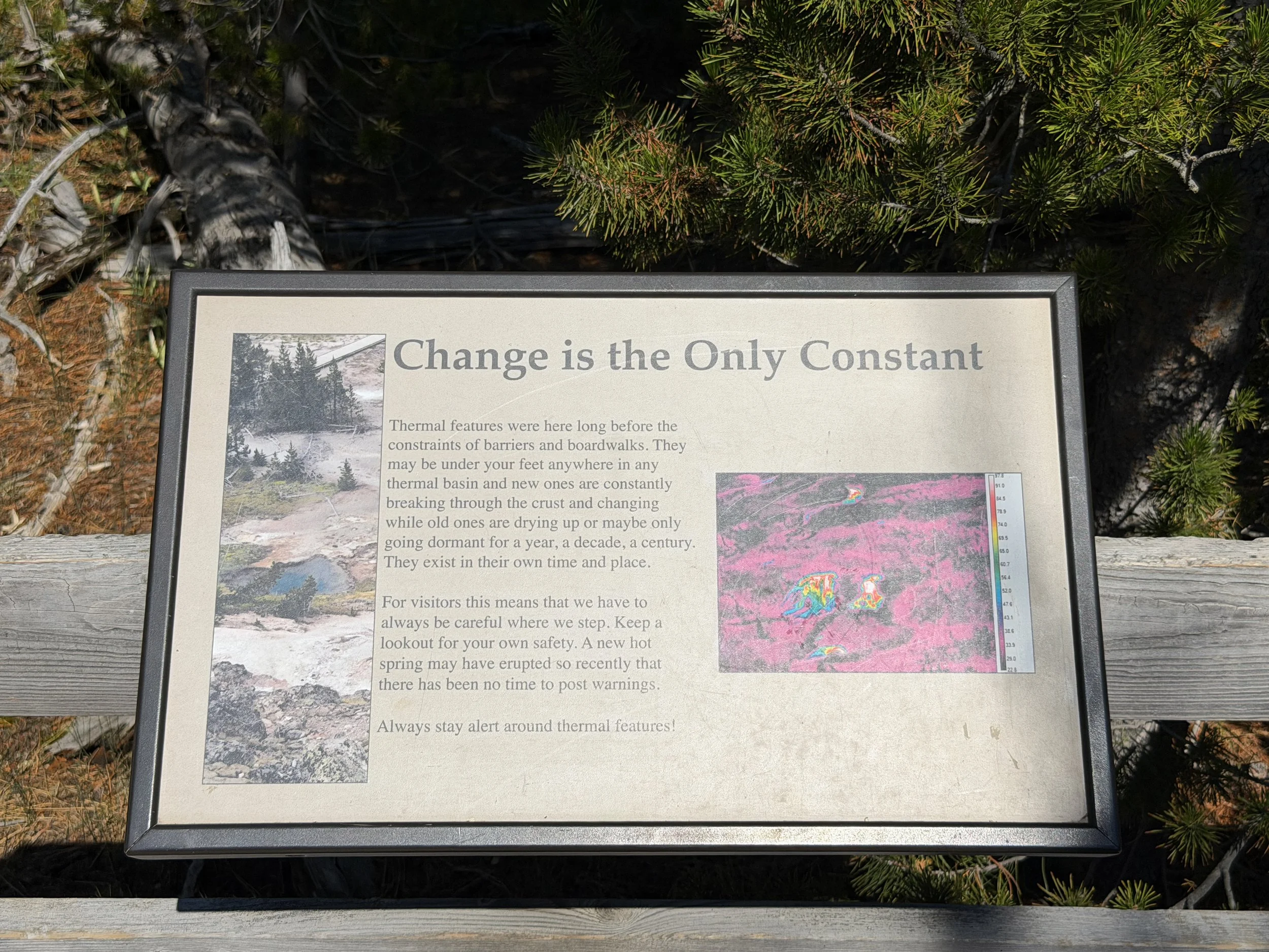 Artists Paintpots Trail Yellowstone National Park Wyoming