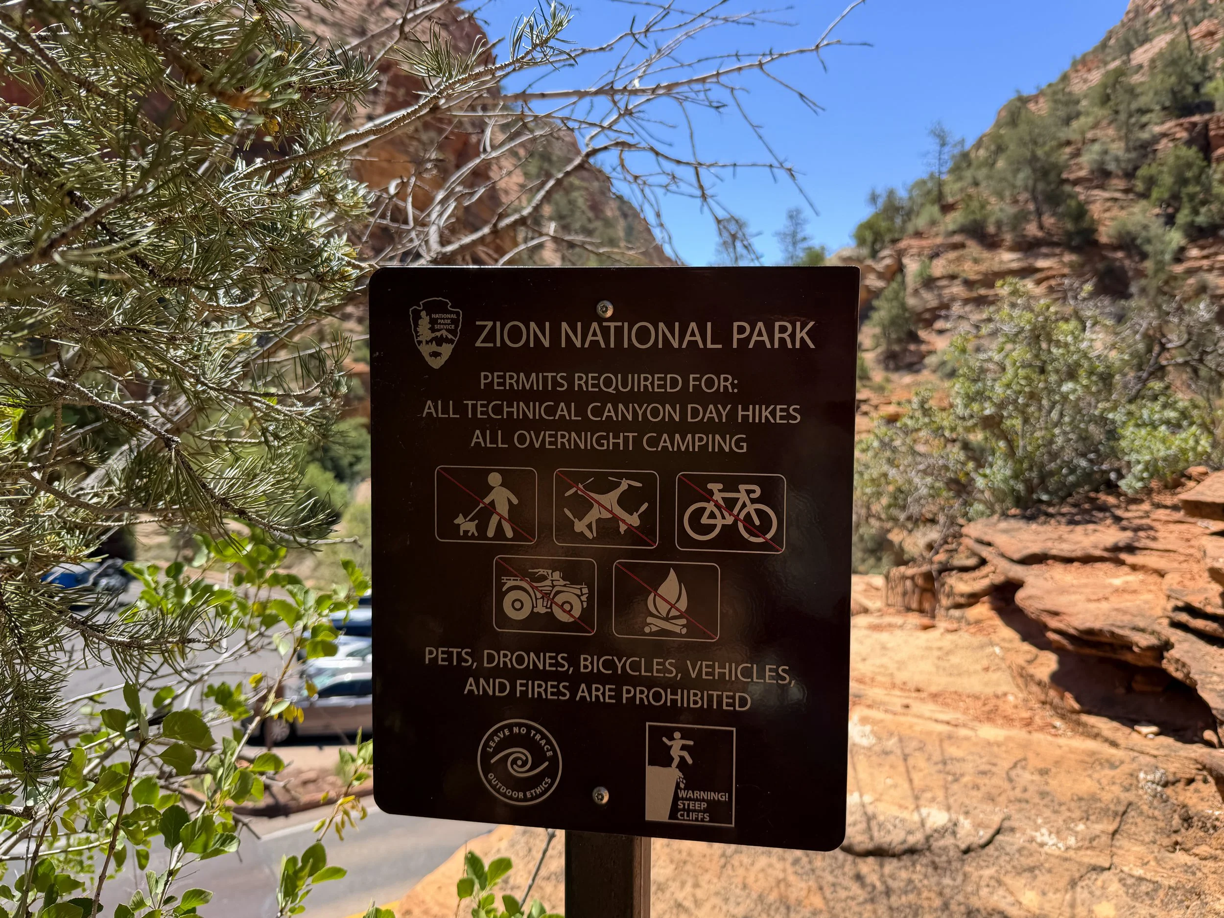 Canyon Overlook Trail Zion National Park Utah