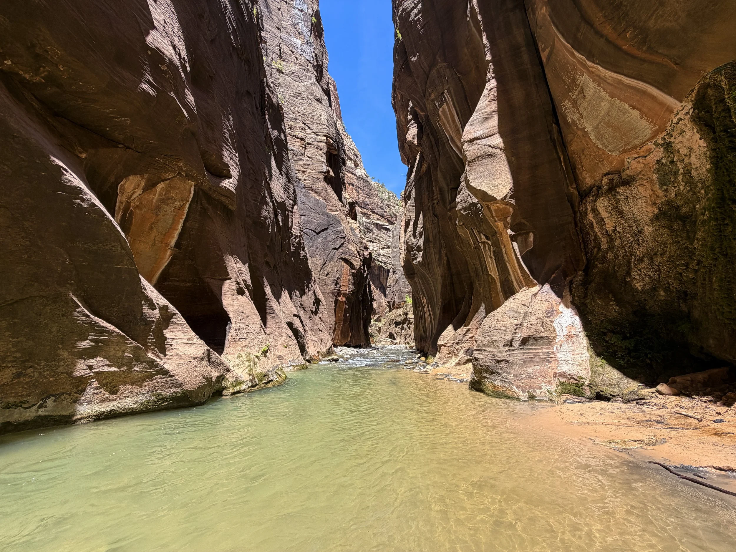 Wall Street Narrows Hike Zion National Park Utah