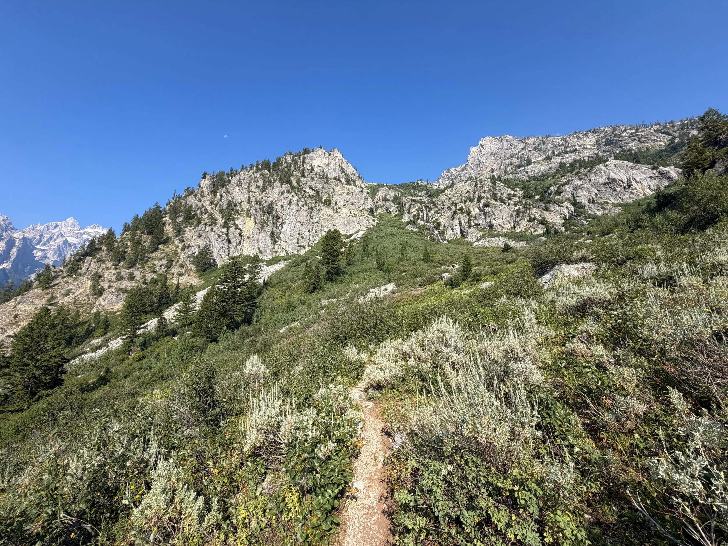 Lake of the Crags Hike Grand Teton National Park Wyoming