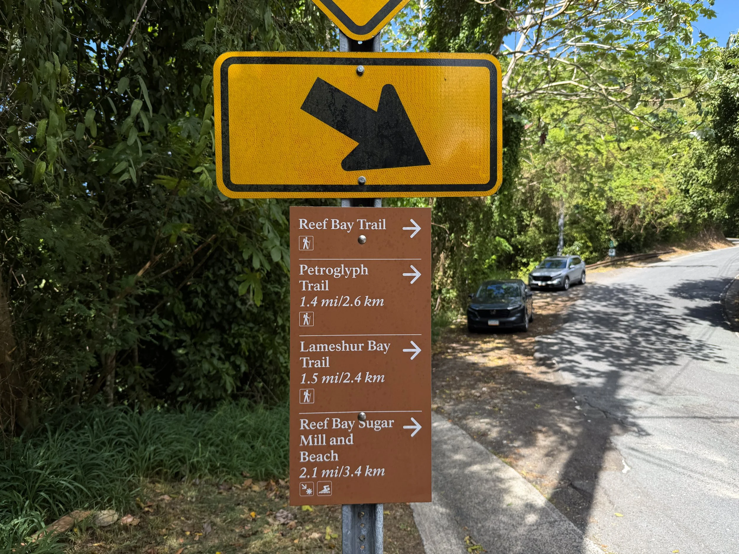 Reef Bay Trailhead Virgin Islands National Park