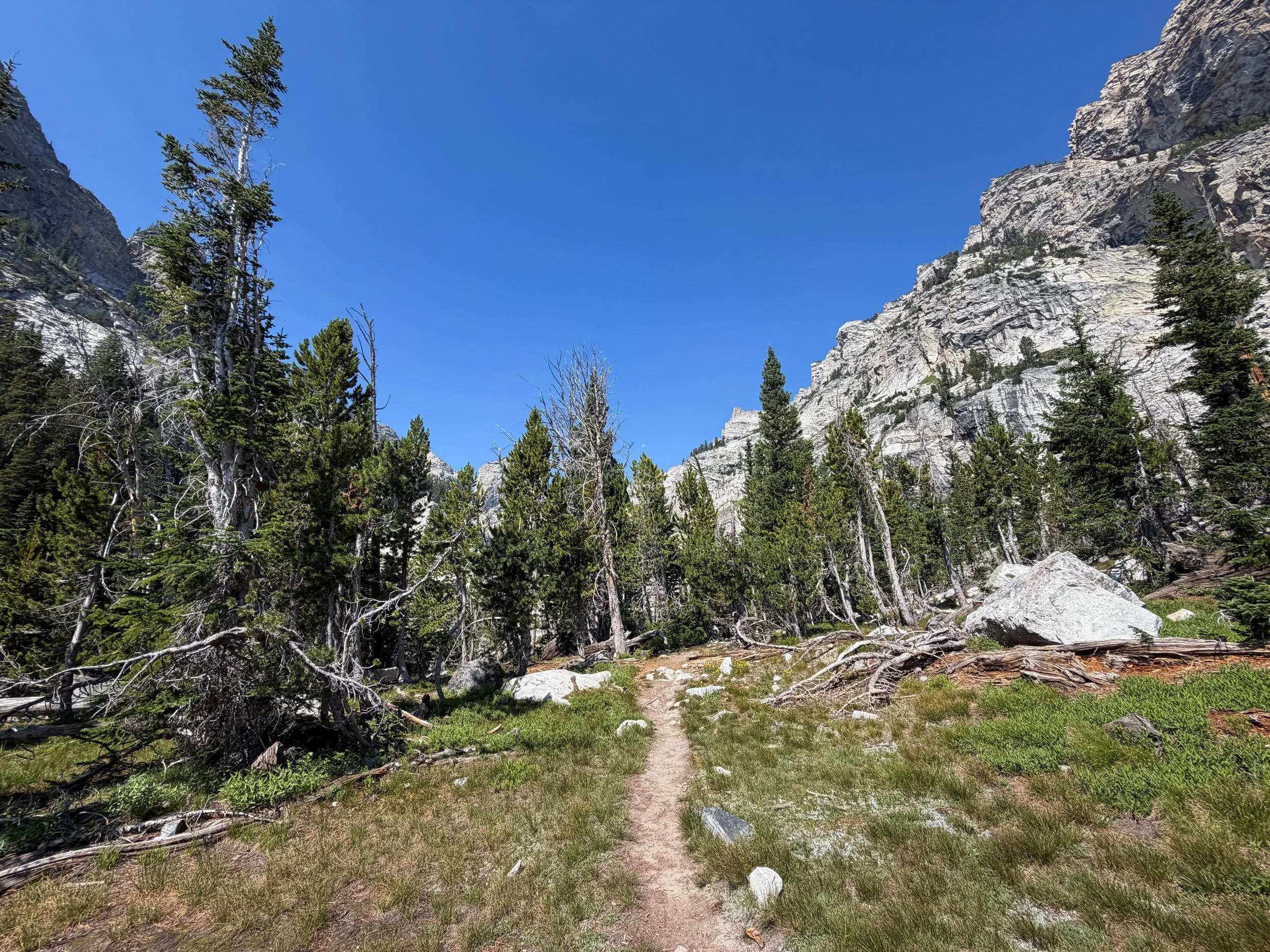 Lake of the Crags Trail Grand Teton National Park Wyoming