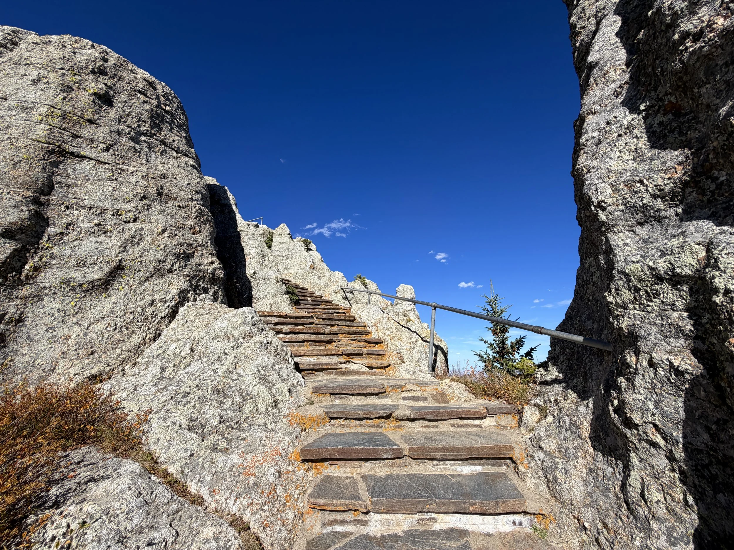 Black Elk Peak Trail Harney Peak Lookout Black Hills South Dakota