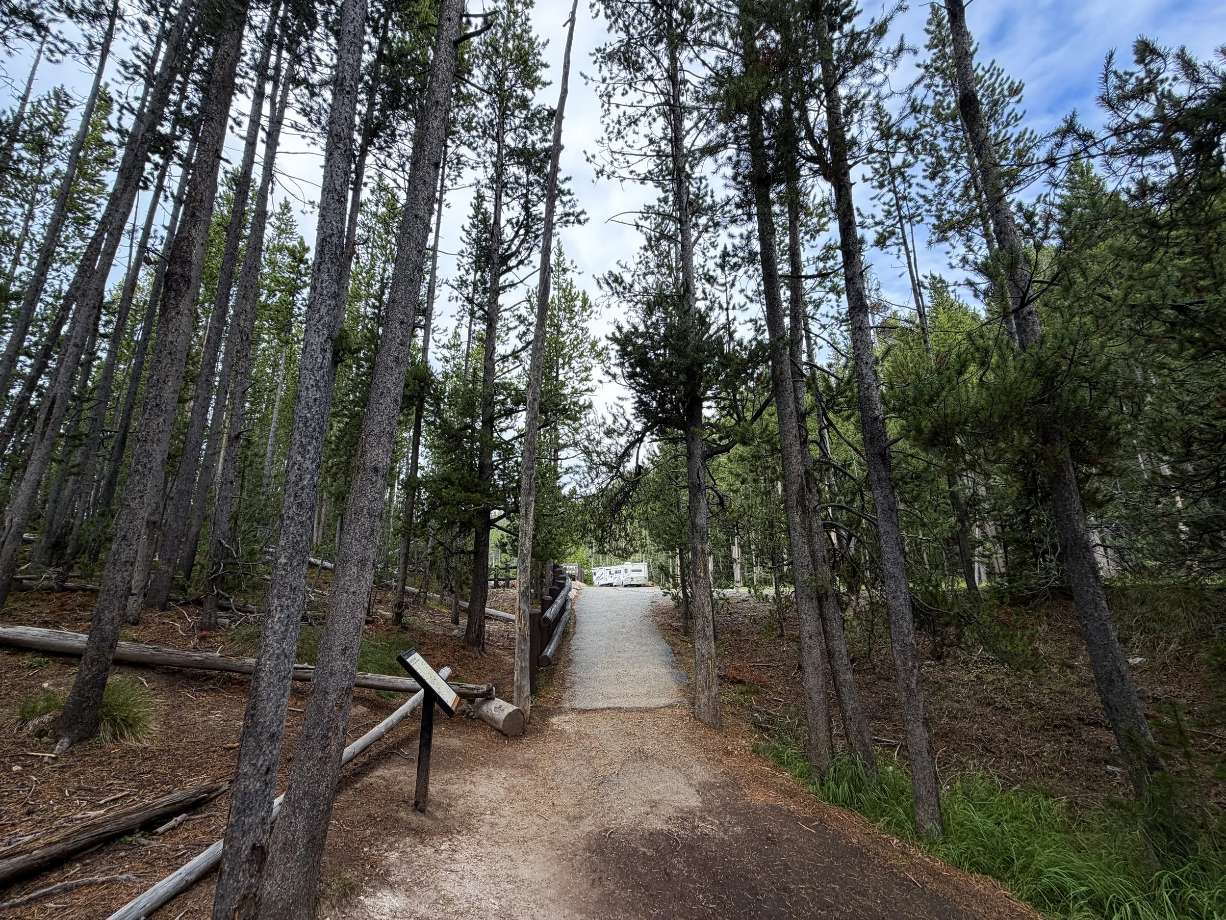 South Rim Trailhead Artist Point Yellowstone National Park Wyoming