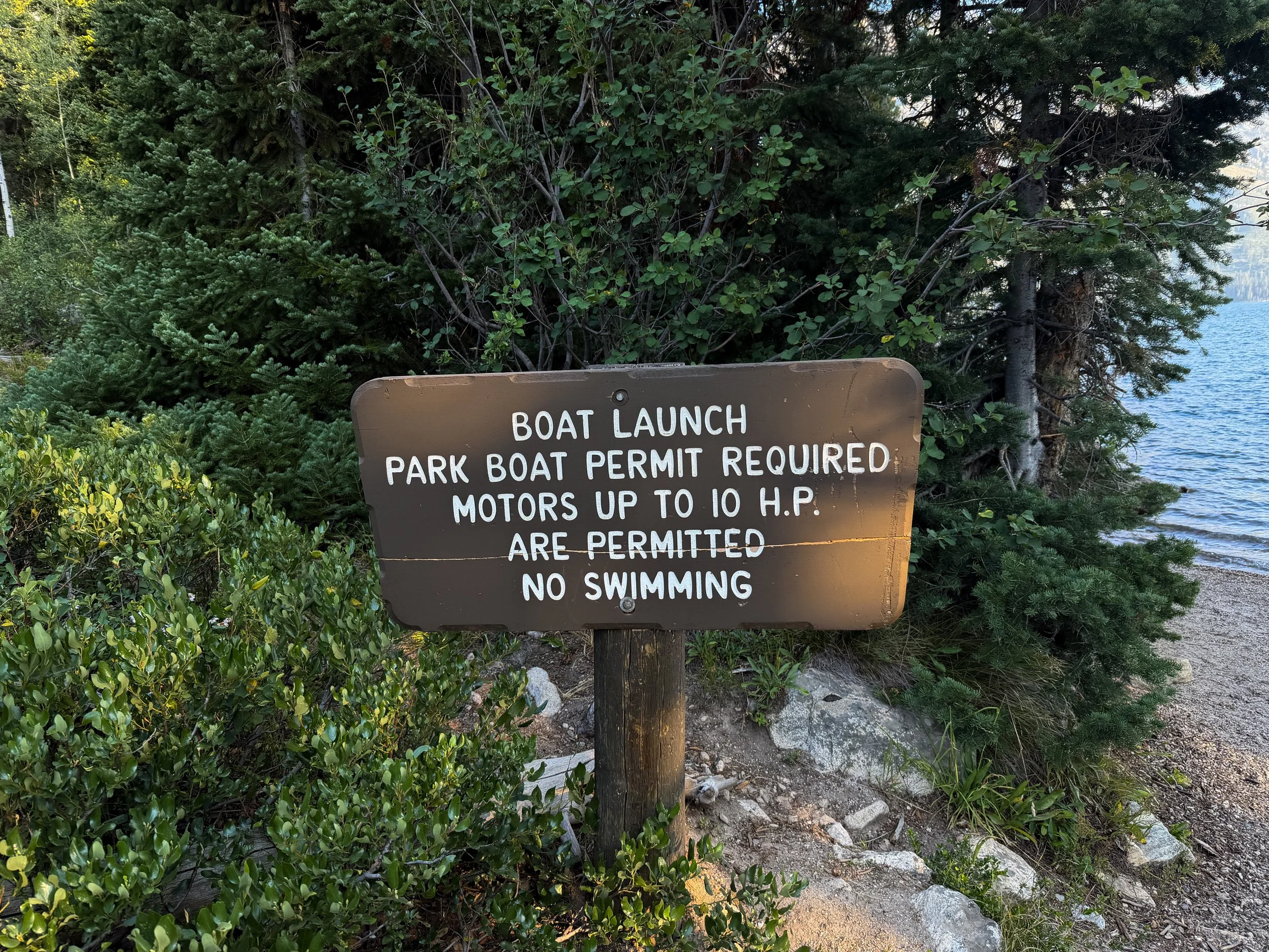 Hidden Falls Trail via Jenny Lake Grand Teton National Park Wyoming