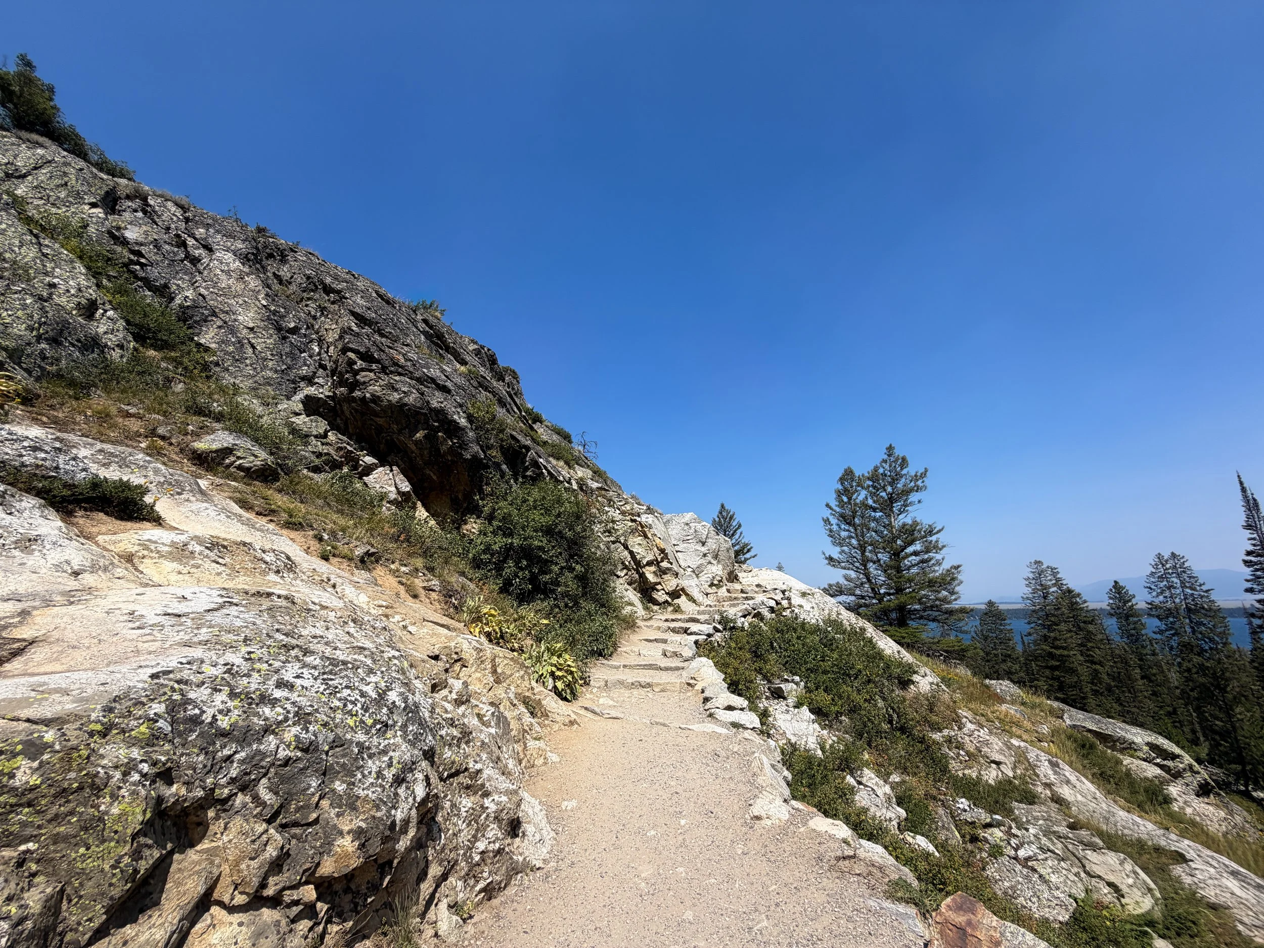 Inspiration Point Trail Grand Teton National Park Wyoming