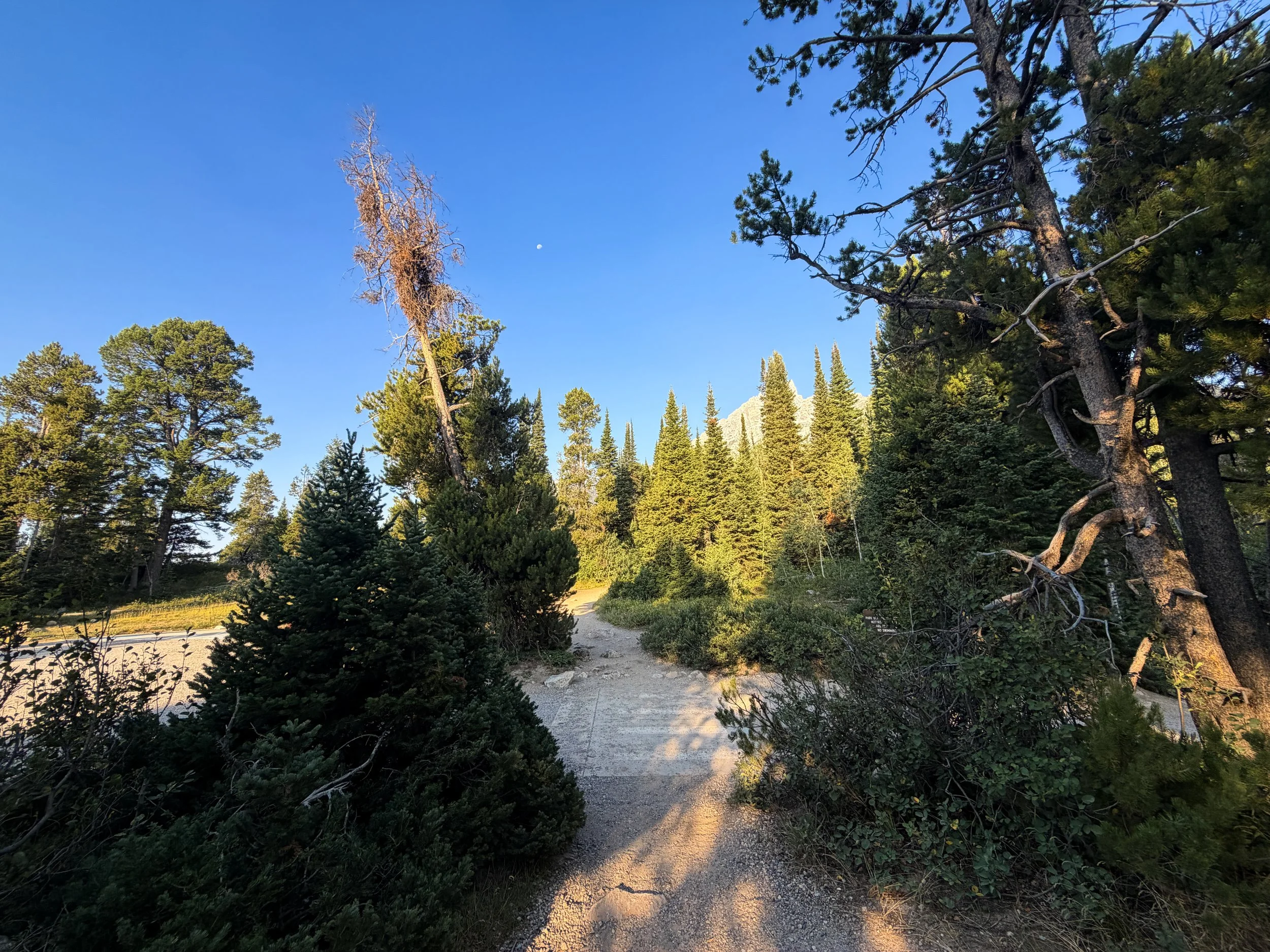 Hidden Falls Trail via Jenny Lake Grand Teton National Park Wyoming