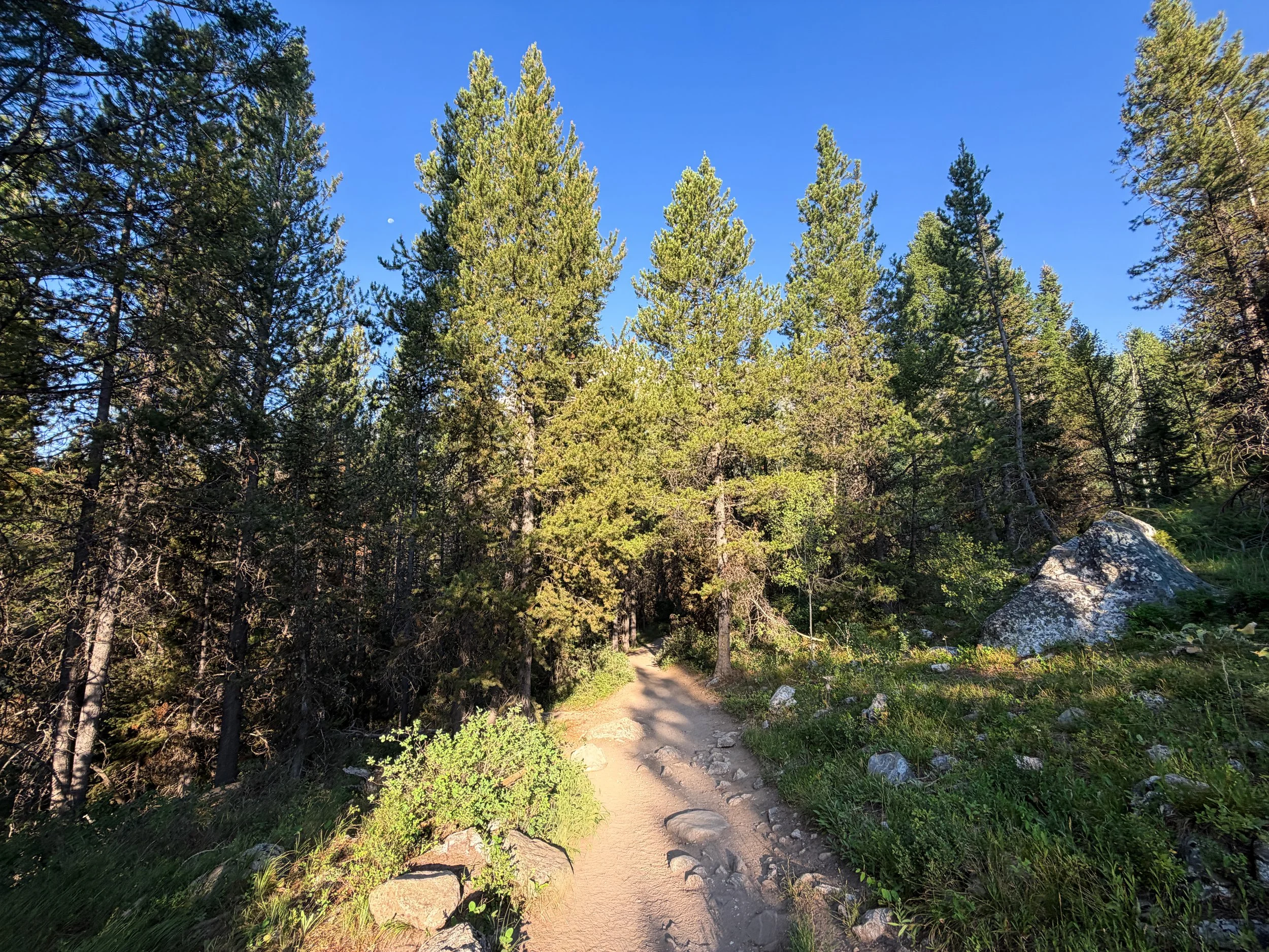 Hidden Falls via Jenny Lake Trail Grand Teton National Park Wyoming