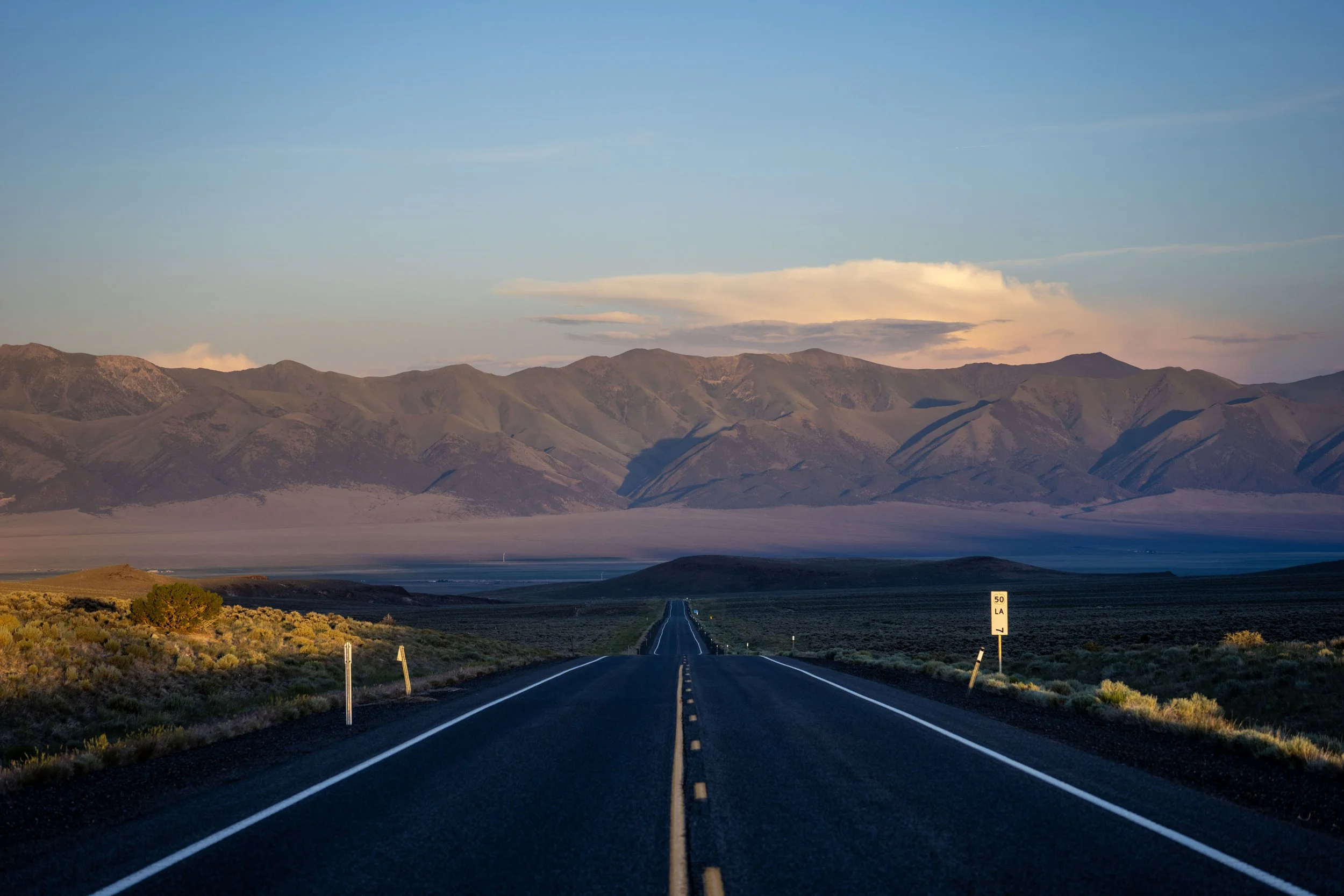 Loneliest Road in America Highway 50 Austin Nevada