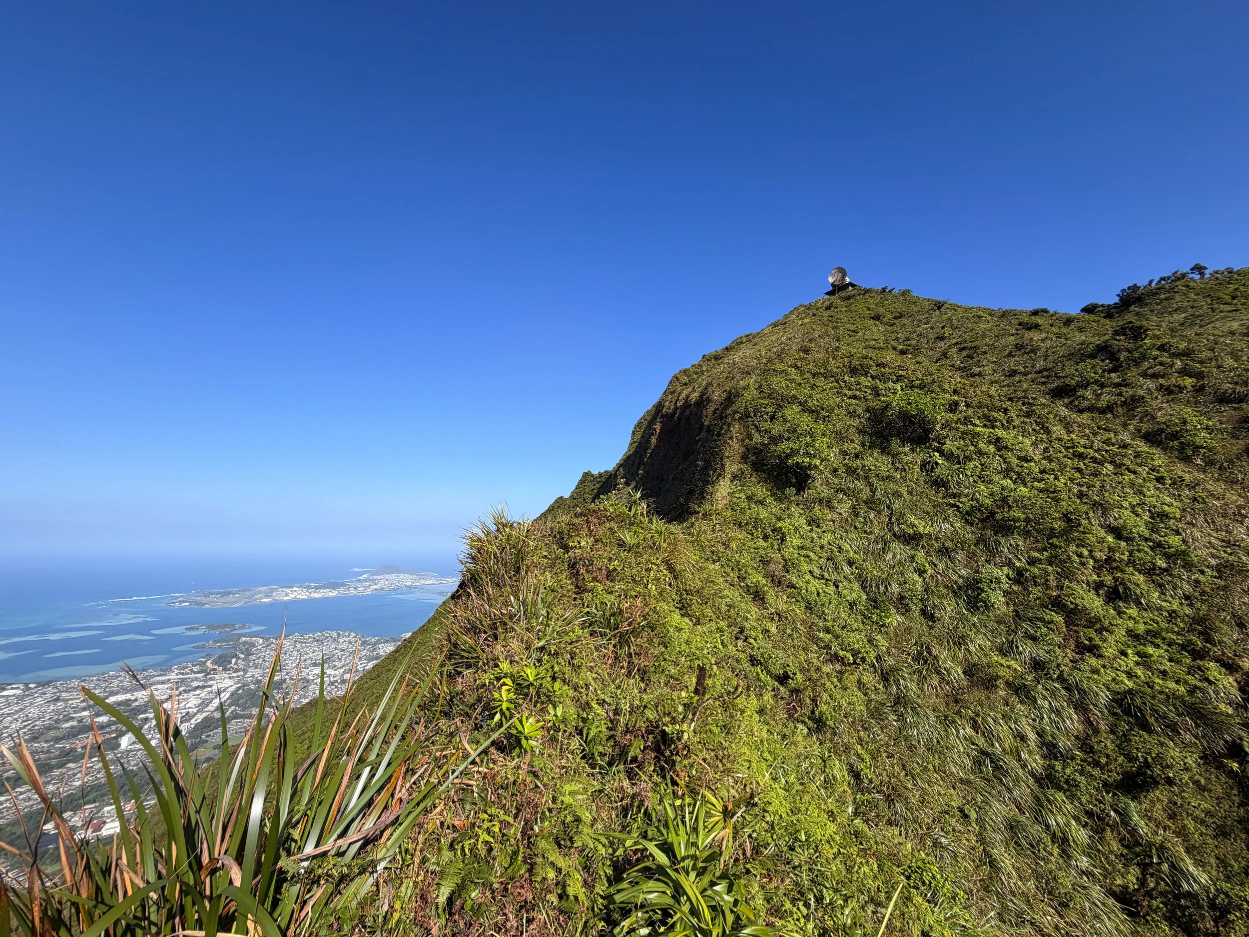 Moanalua Saddle to Stairway to Heaven Koolau Summit Trail Oahu Hawaii