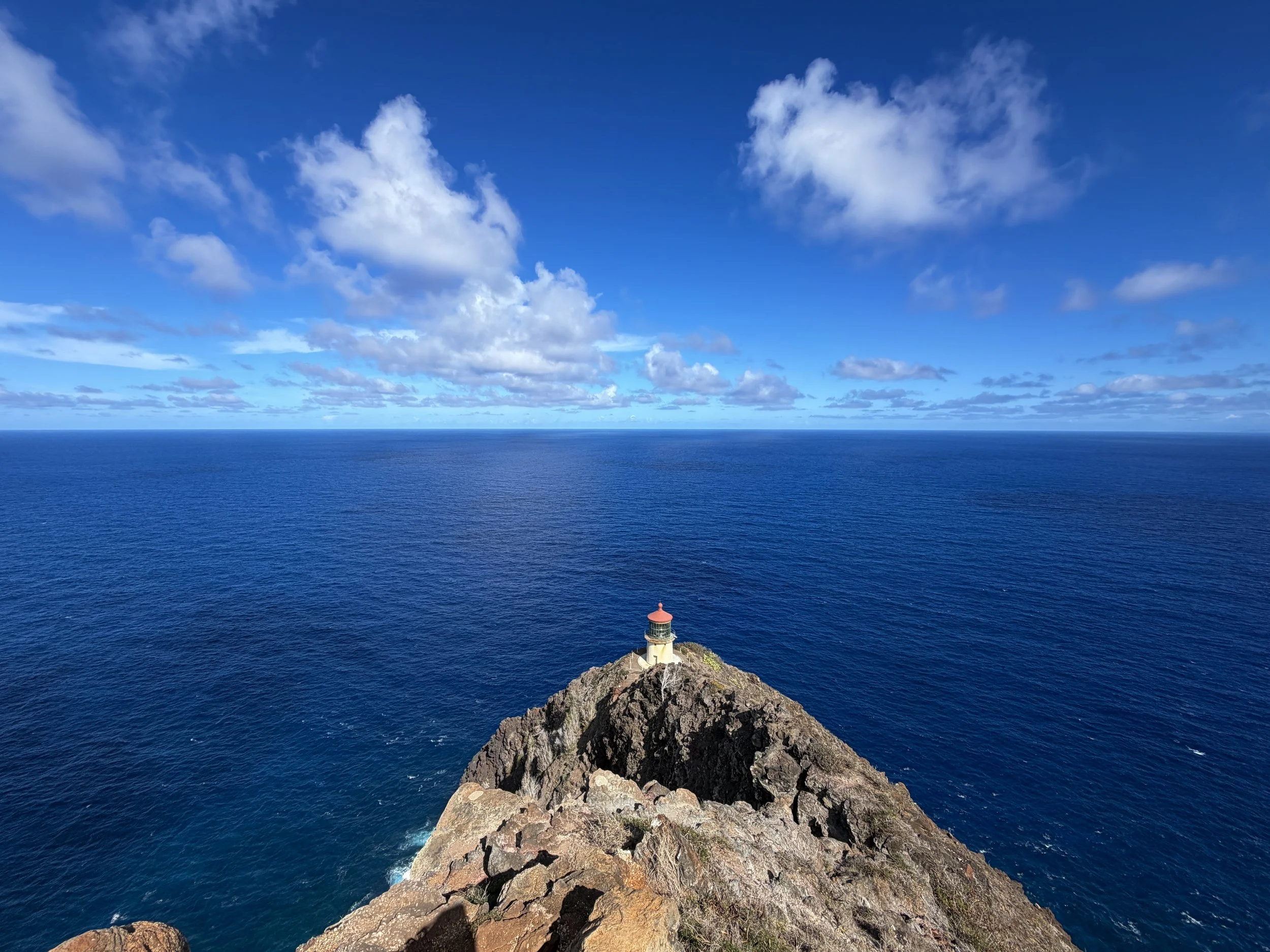 Makapuu Point Lighthouse Lookout Oahu Hawaii