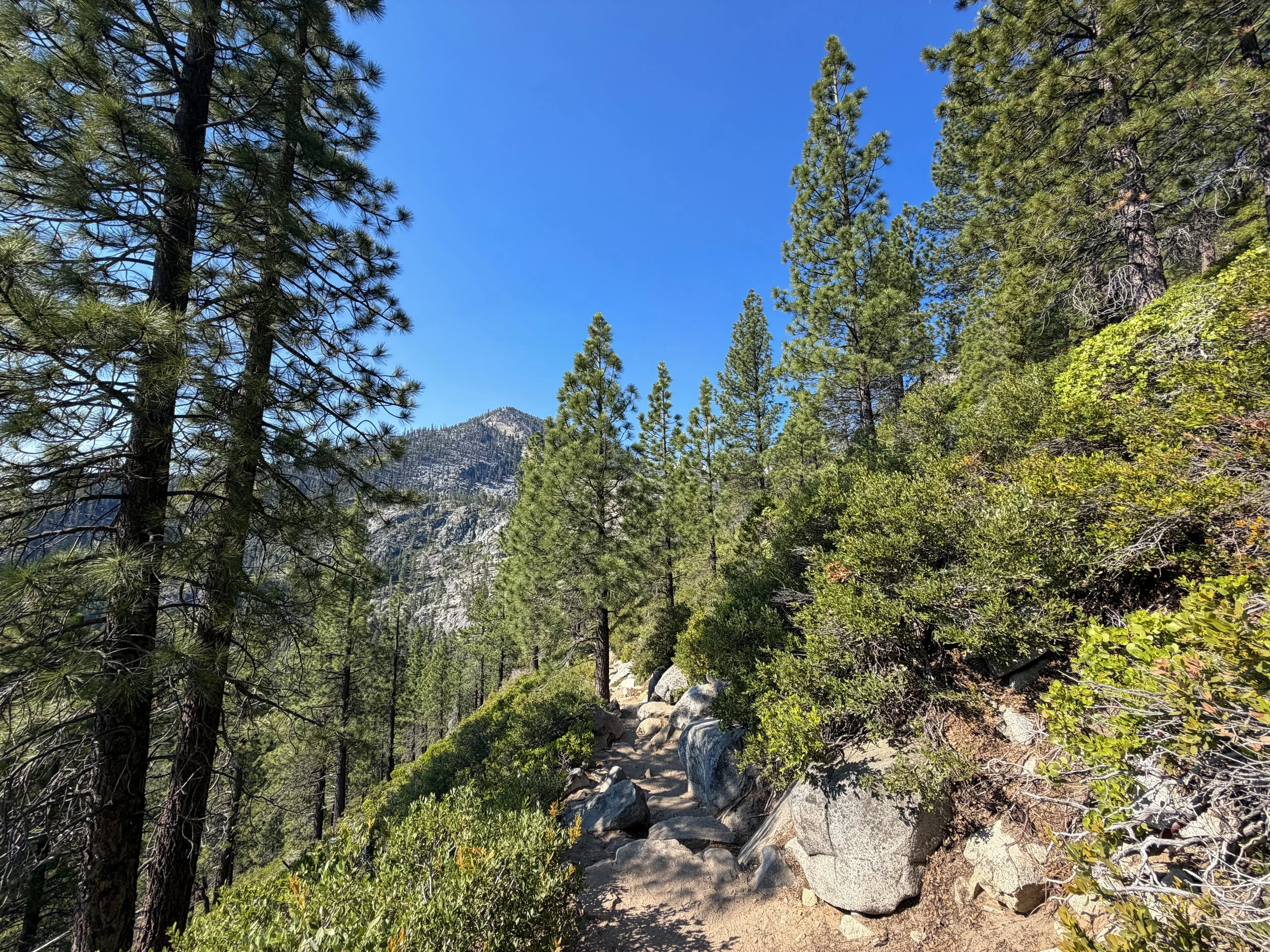 Cascade Falls Hike Lake Tahoe California