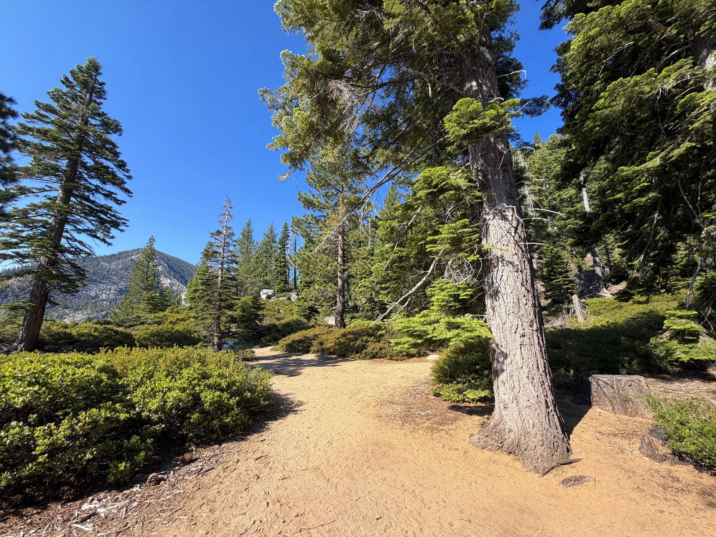 Cascade Falls Trail Lake Tahoe California