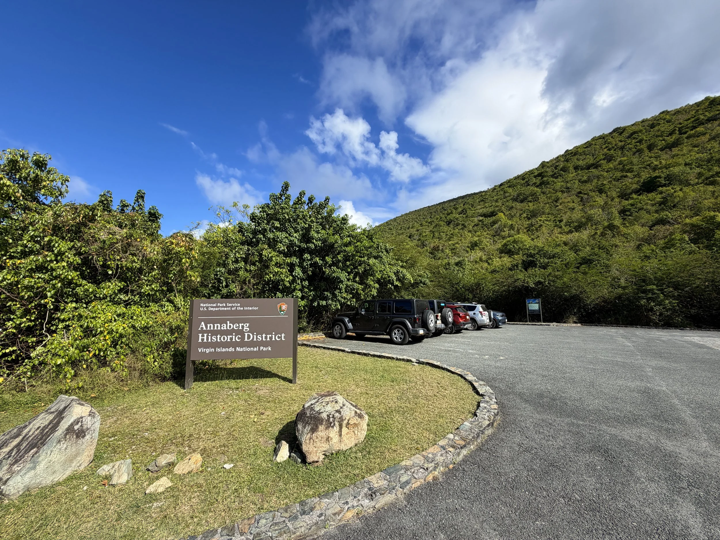 Leinster Bay Trailhead Parking Virgin Islands National Park