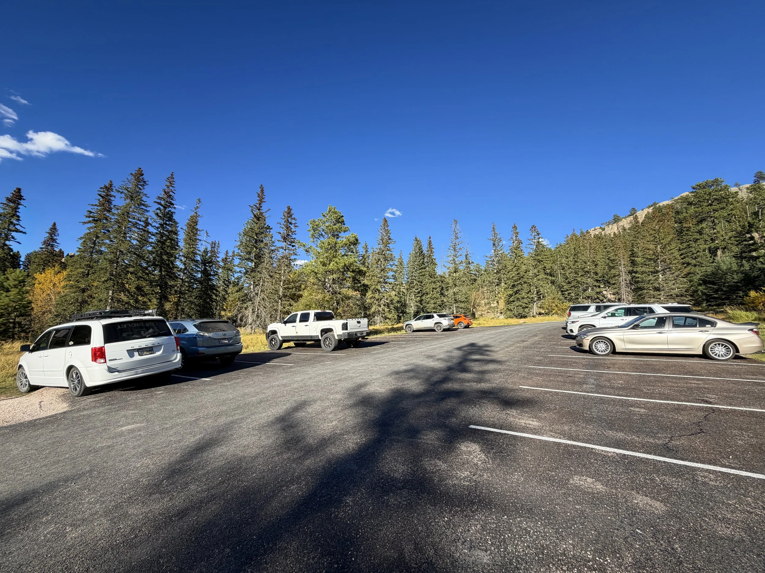 Black Elk Peak Trailhead Parking Custer State Park Black Hills South Dakota