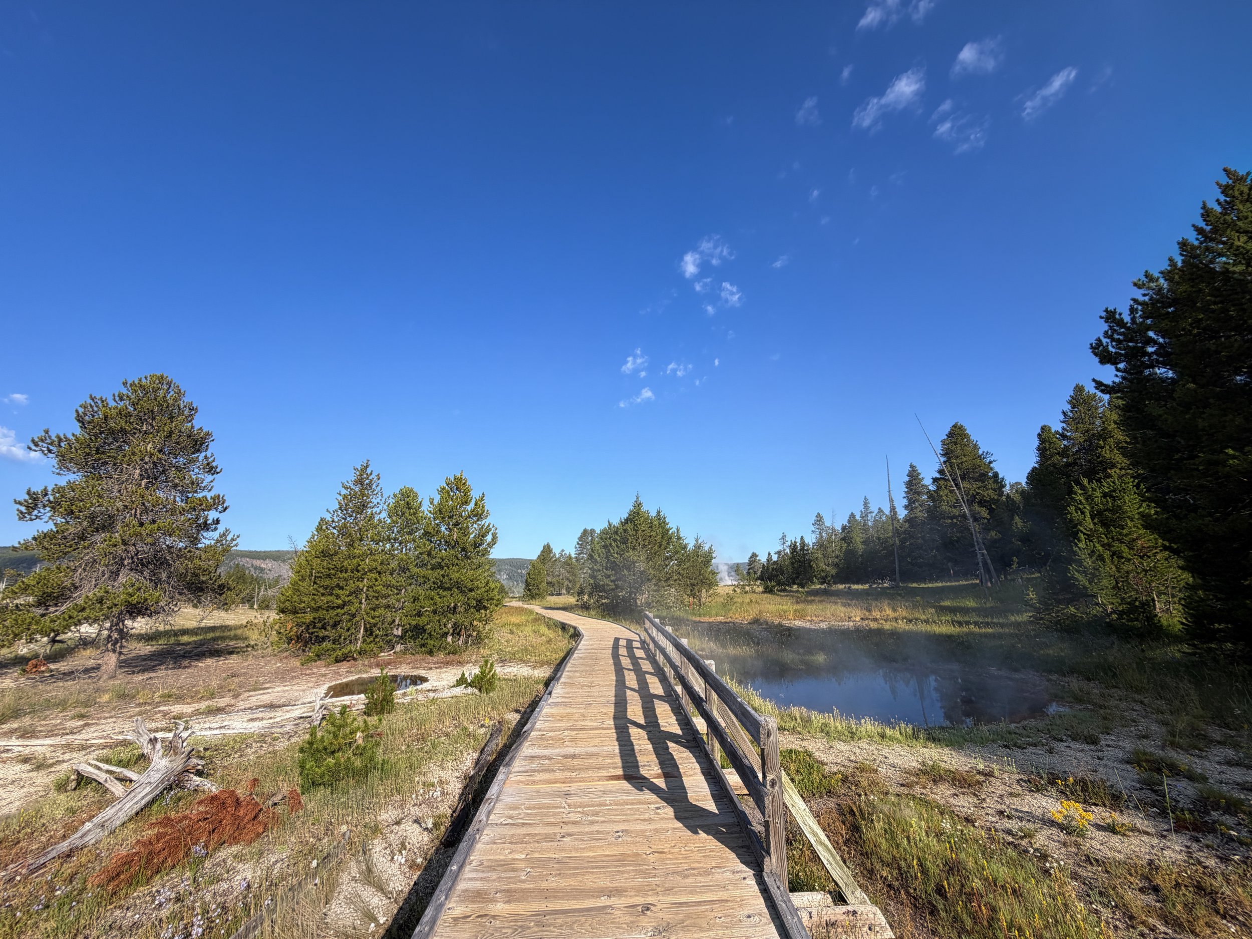 Upper Geyser Basin Loop Trail Yellowstone National Park Wyoming