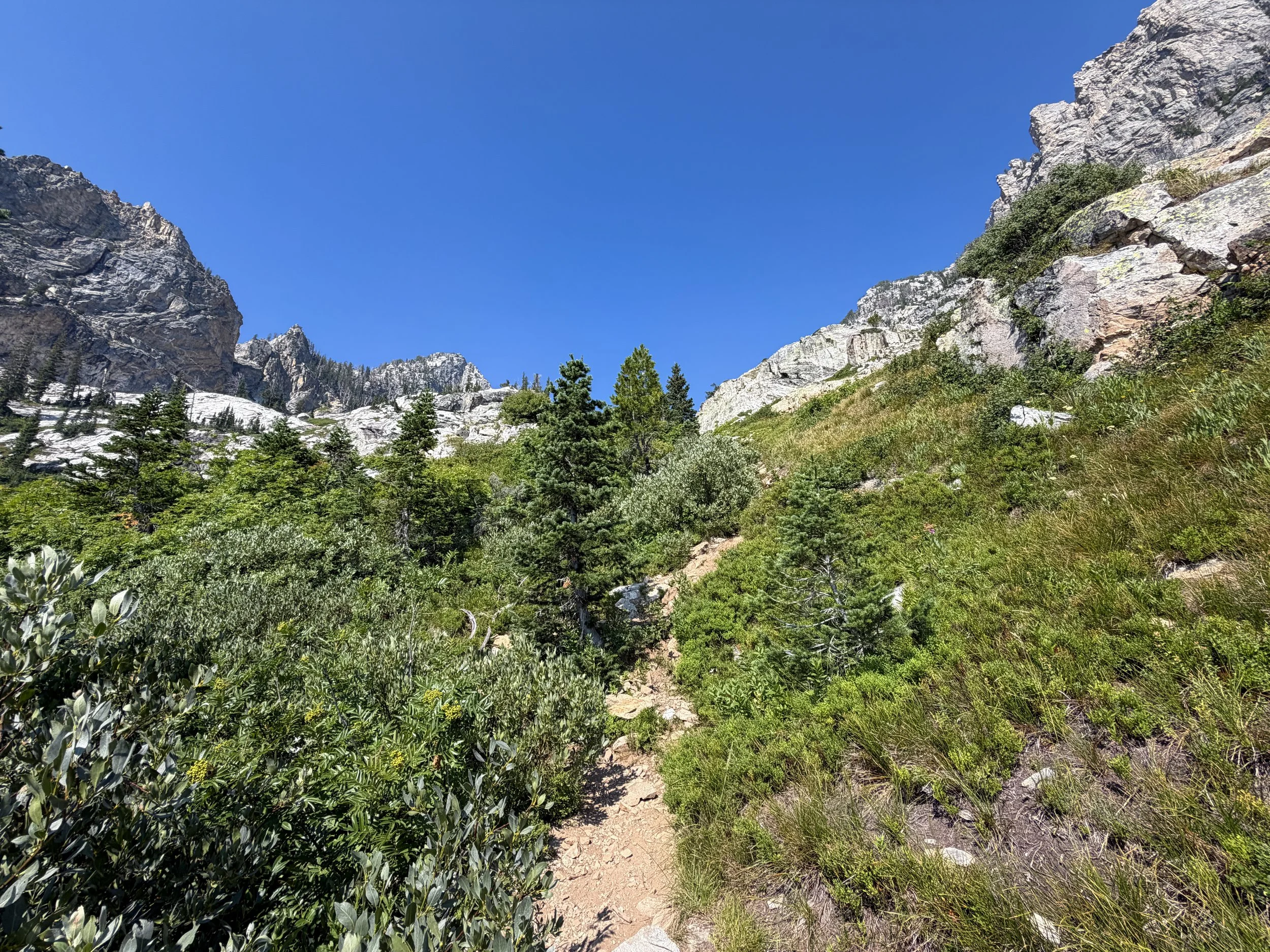 Lake of the Crags Hike Grand Teton National Park Wyoming