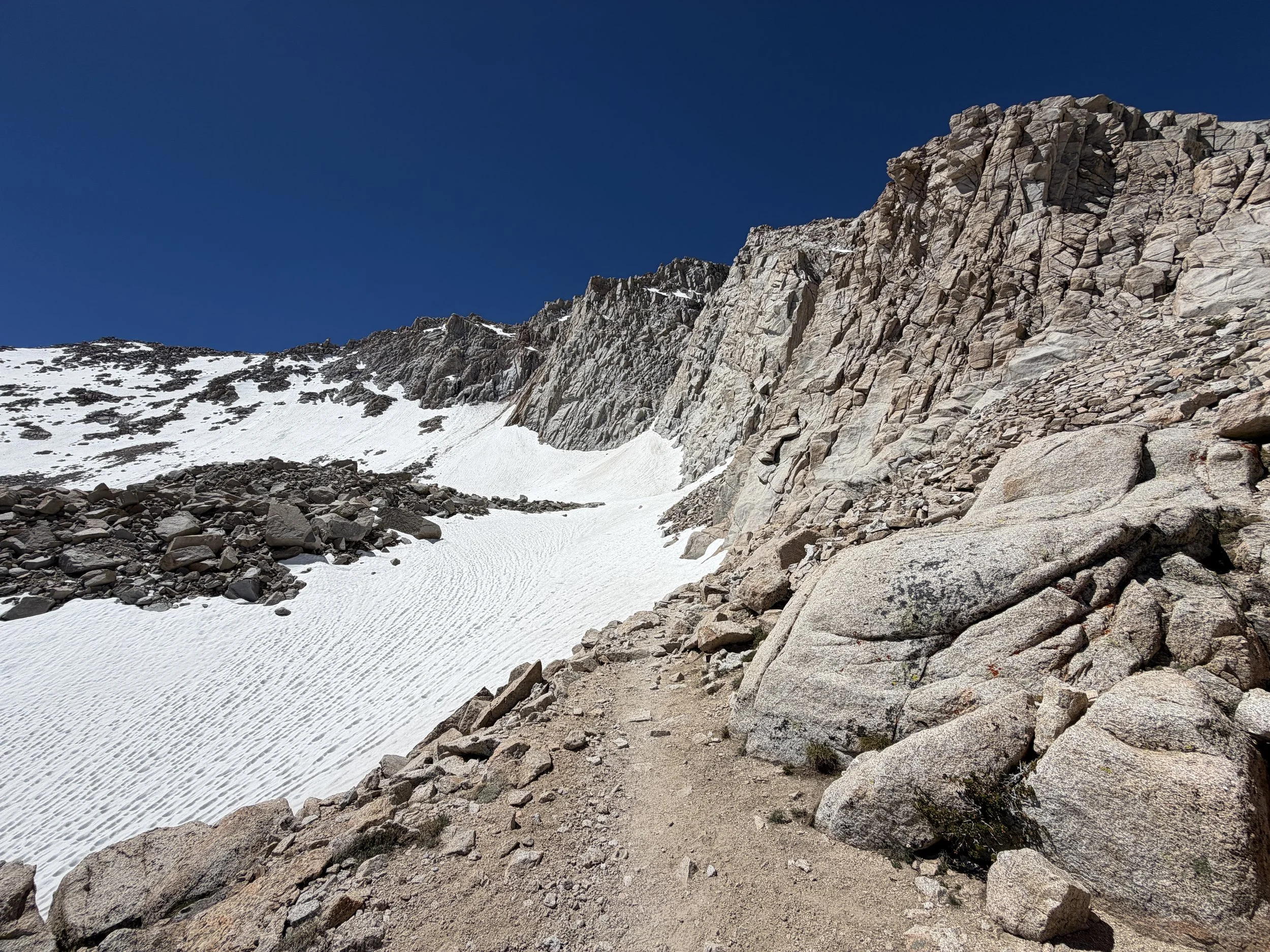 Mount Whitney Trail Switchbacks Lone Pine California