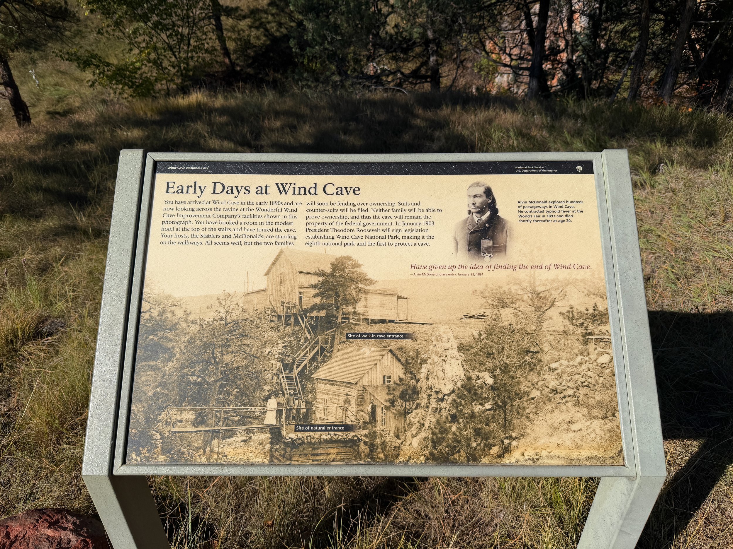 Prairie Vista Trail Wind Cave National Park South Dakota