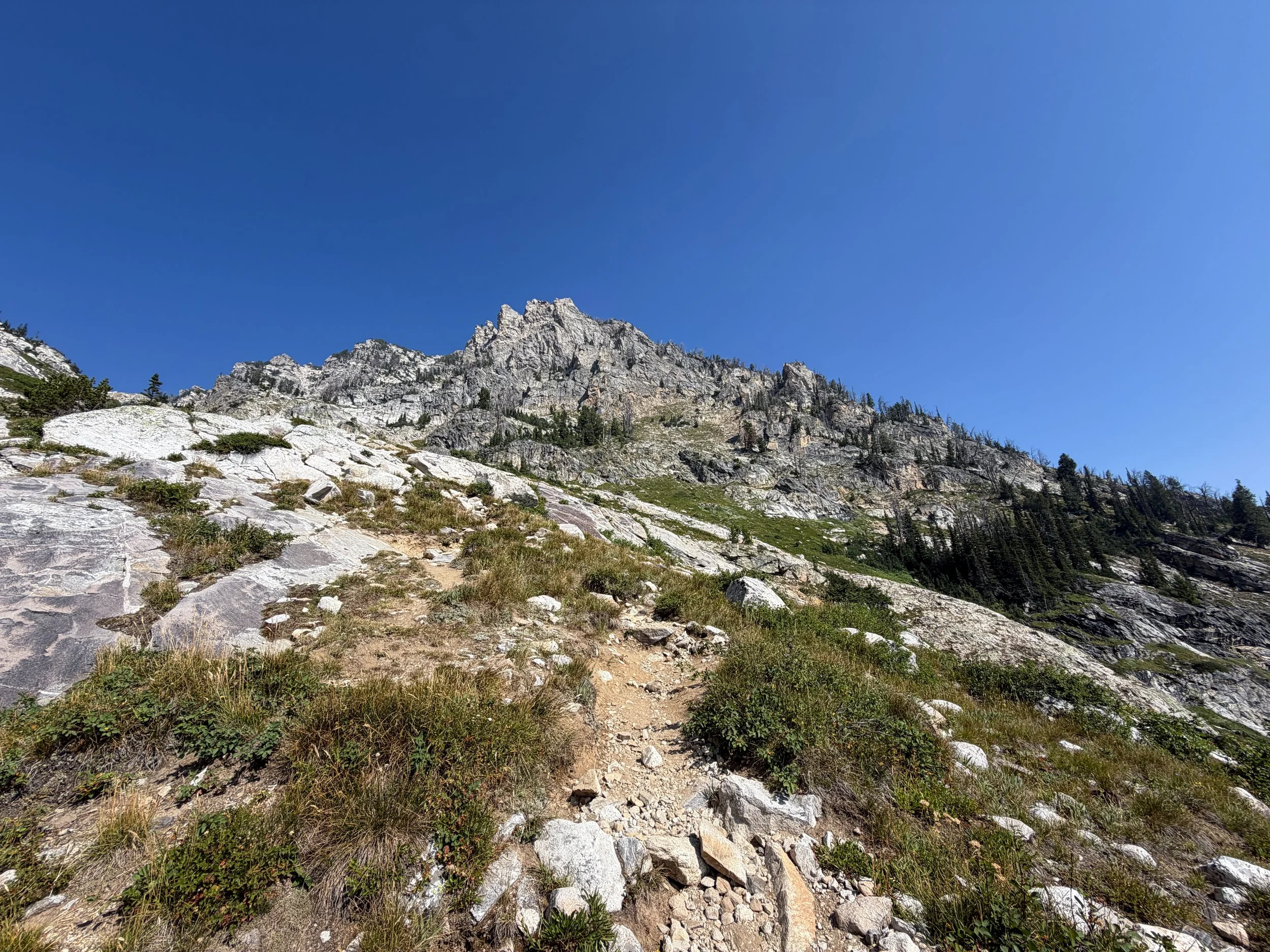 Lake of the Crags Trail Grand Teton National Park Wyoming