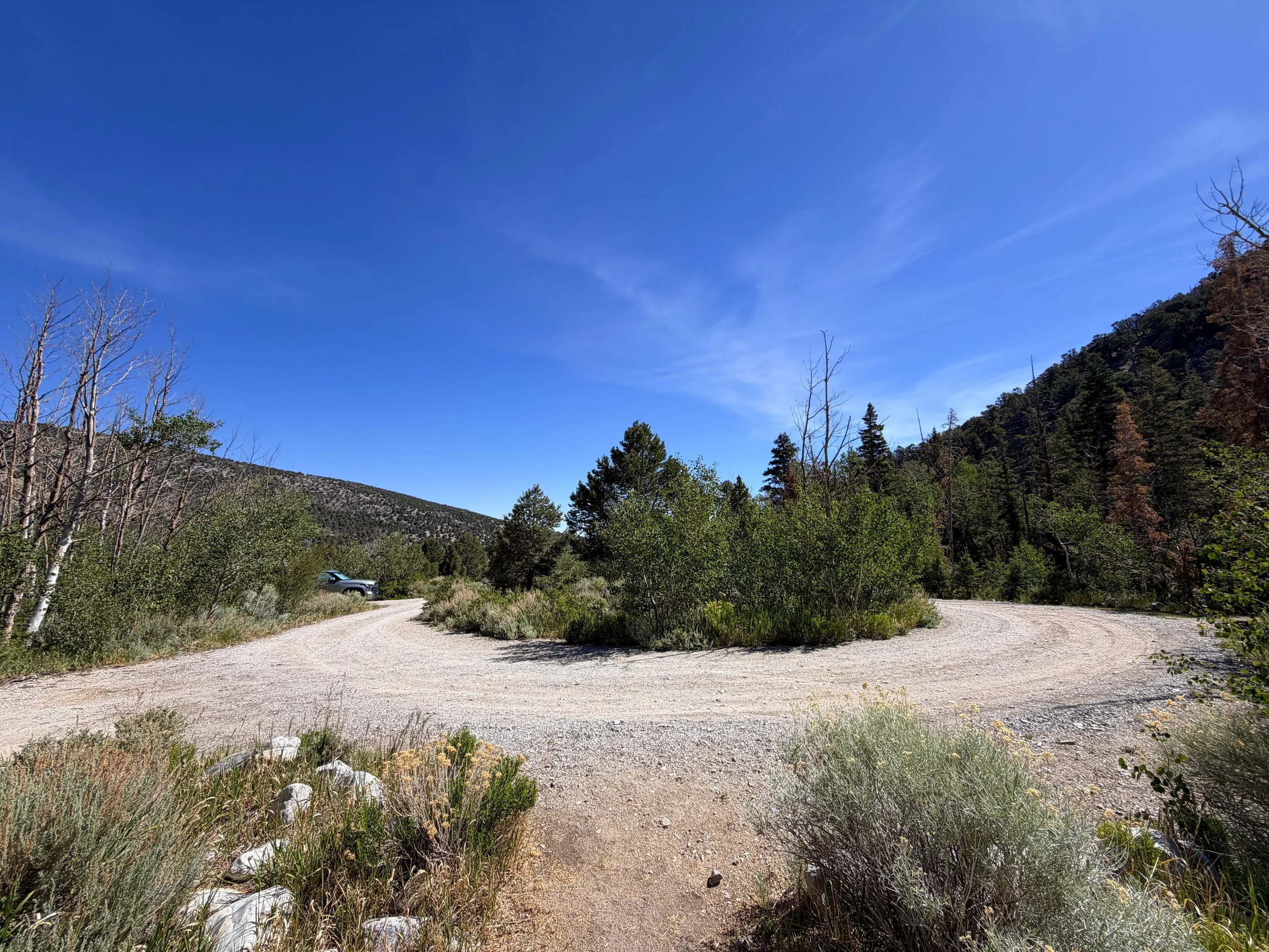 Baker Creek Campground Pole Canyon Loop Trail Great Basin National Park Nevada