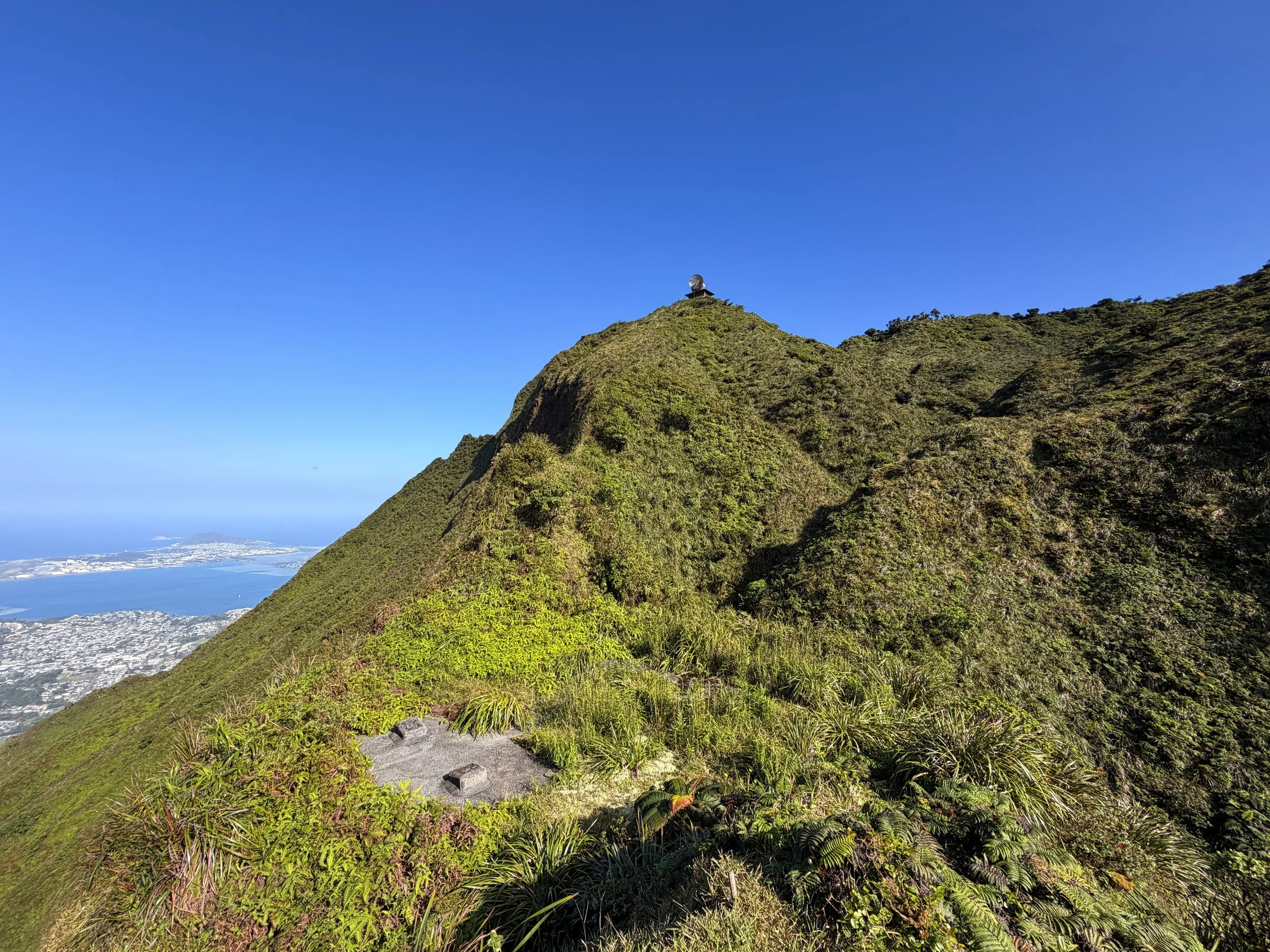 Moanalua Saddle to Stairway to Heaven Koolau Summit Trail Oahu Hawaii
