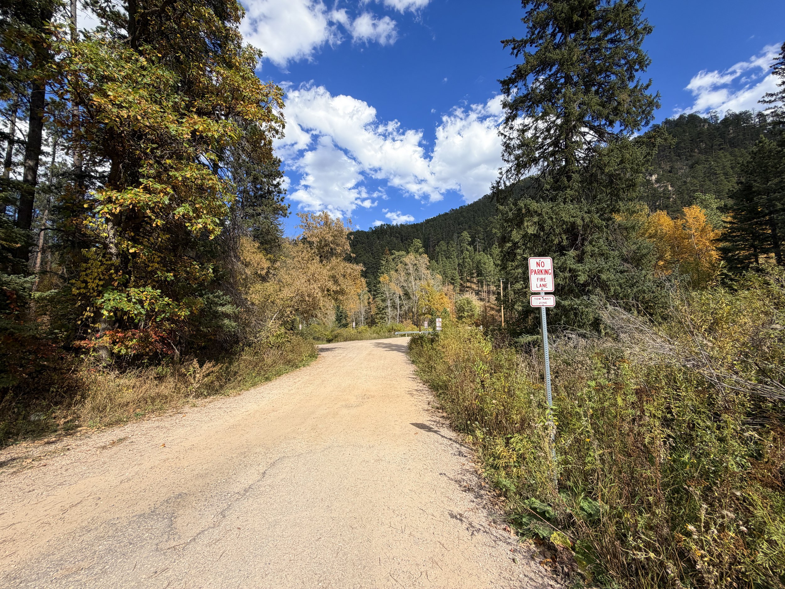 Devils Bathtub Trail Spearfish Canyon Black Hills South Dakota