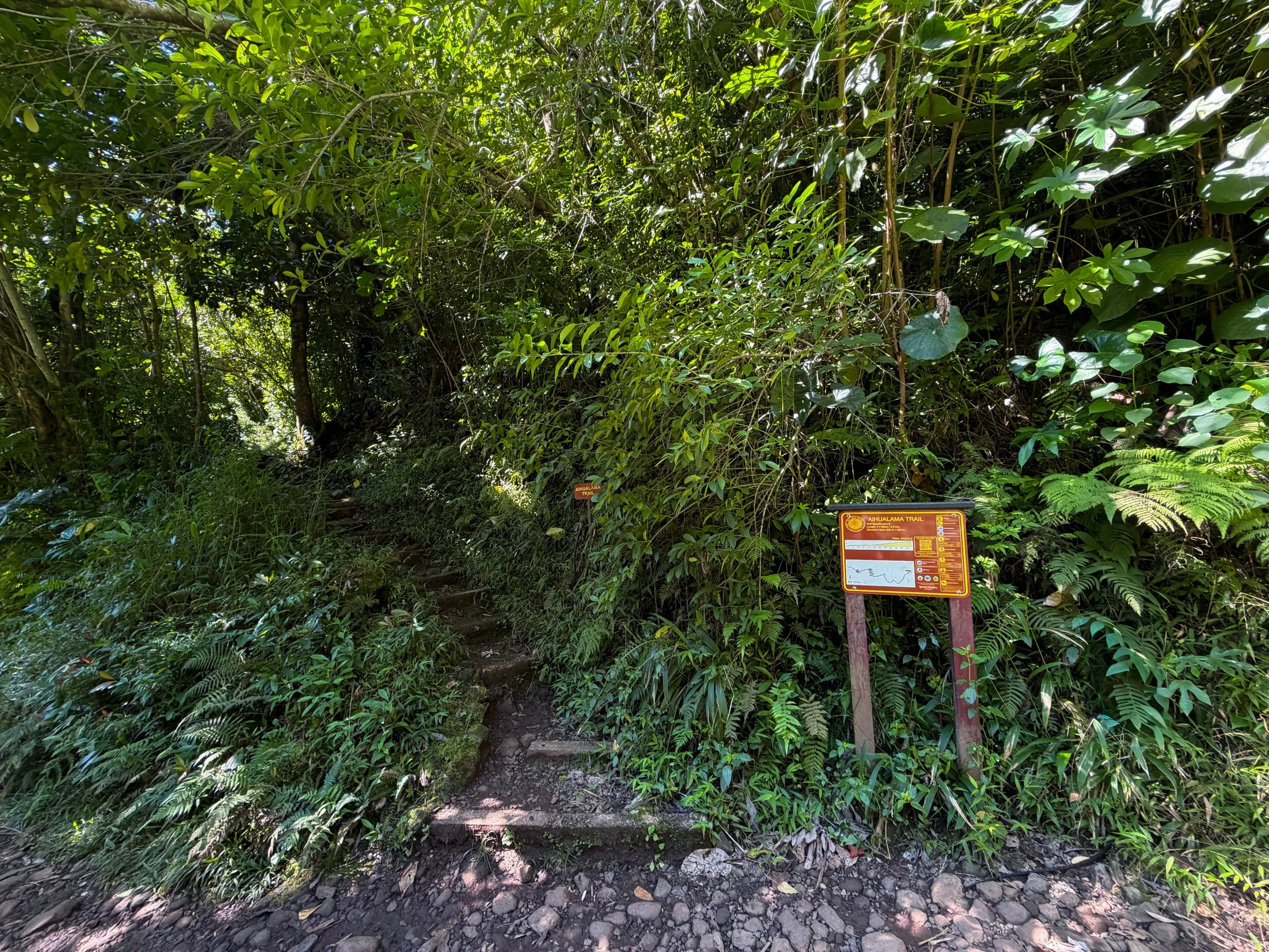 Aihualama Trailhead Oahu Hawaii
